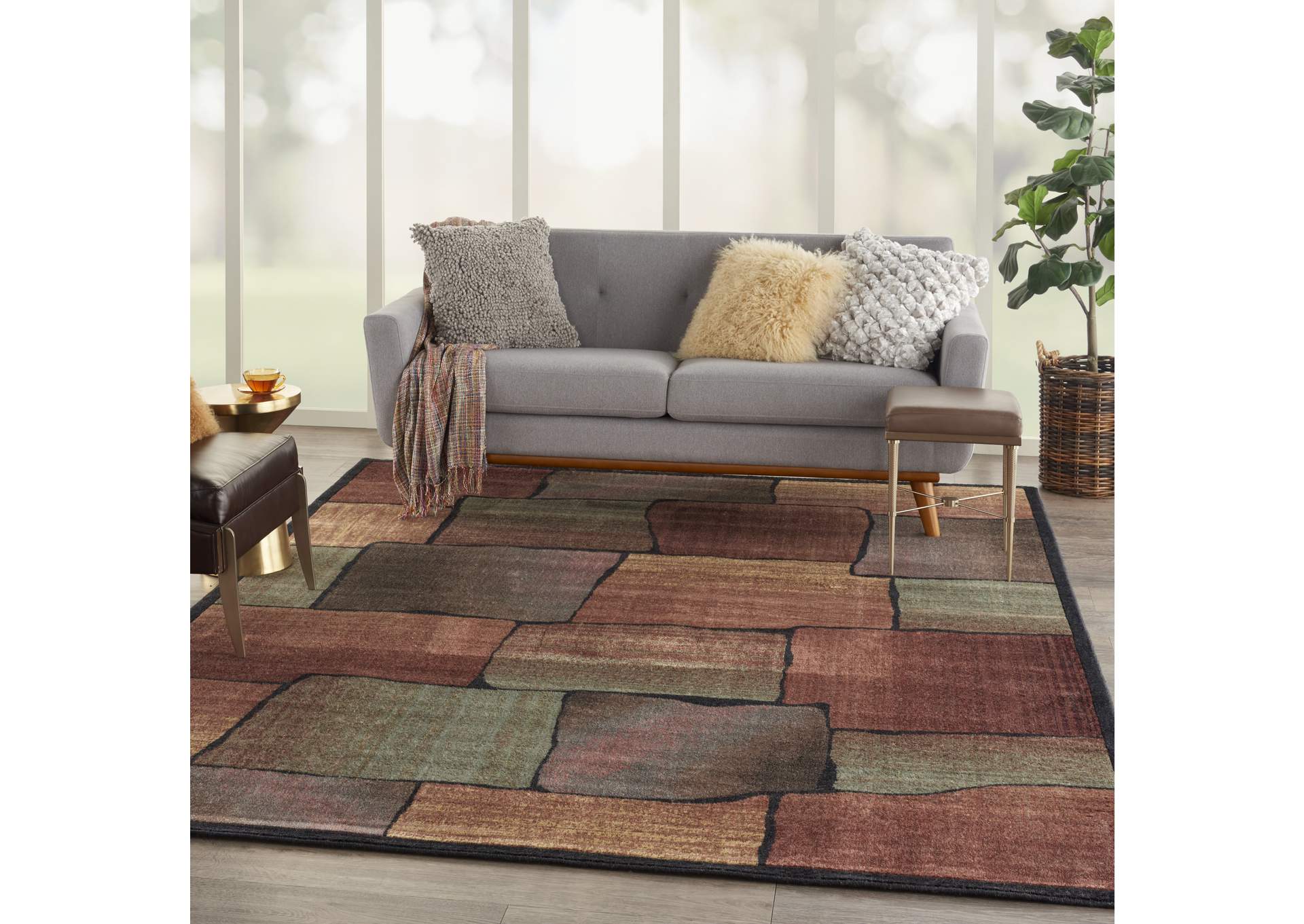 Nourison Expressions XP05 Multicolor 10'x14' Rug,Nourison