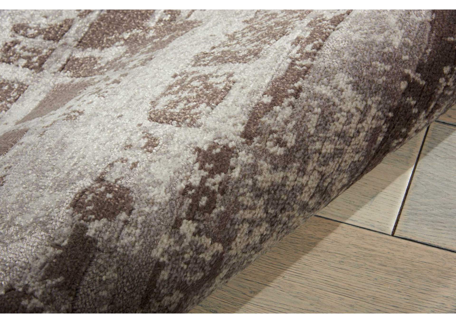 Nourison Twilight TWI10 Charcoal and Grey 10'x14' Oversized Rug,Nourison