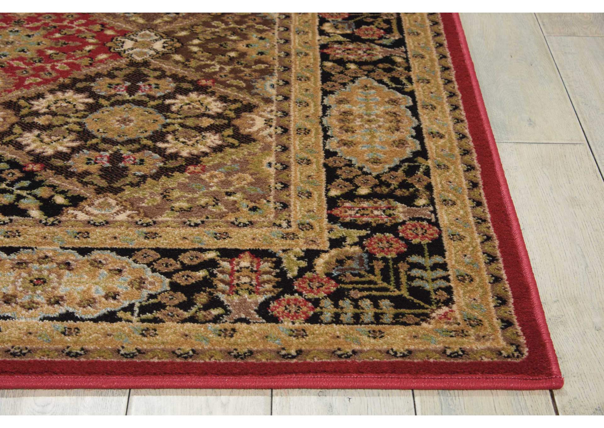 Nourison Delano DEL03 Multicolor 4'x6' Area Rug,Nourison