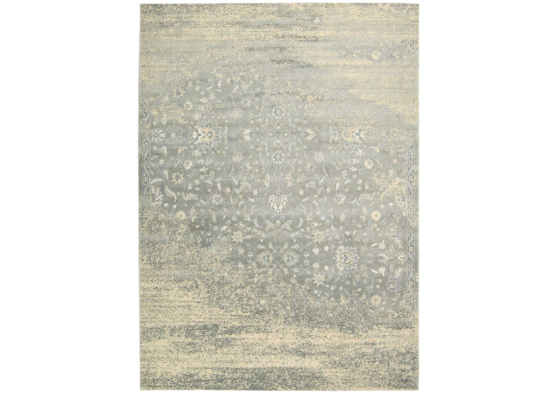 Nourison Luminance LUM10 Grey 8'x11' Rug,Nourison