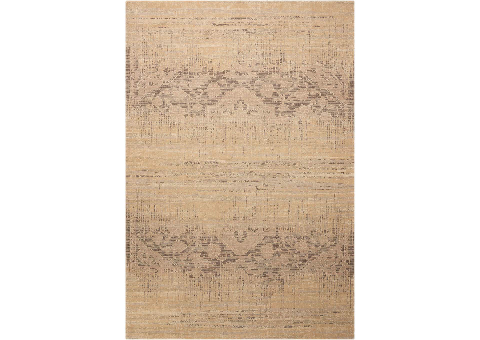 Nourison Silk Elements SKE27 Beige 5'x8' Area Rug,Nourison