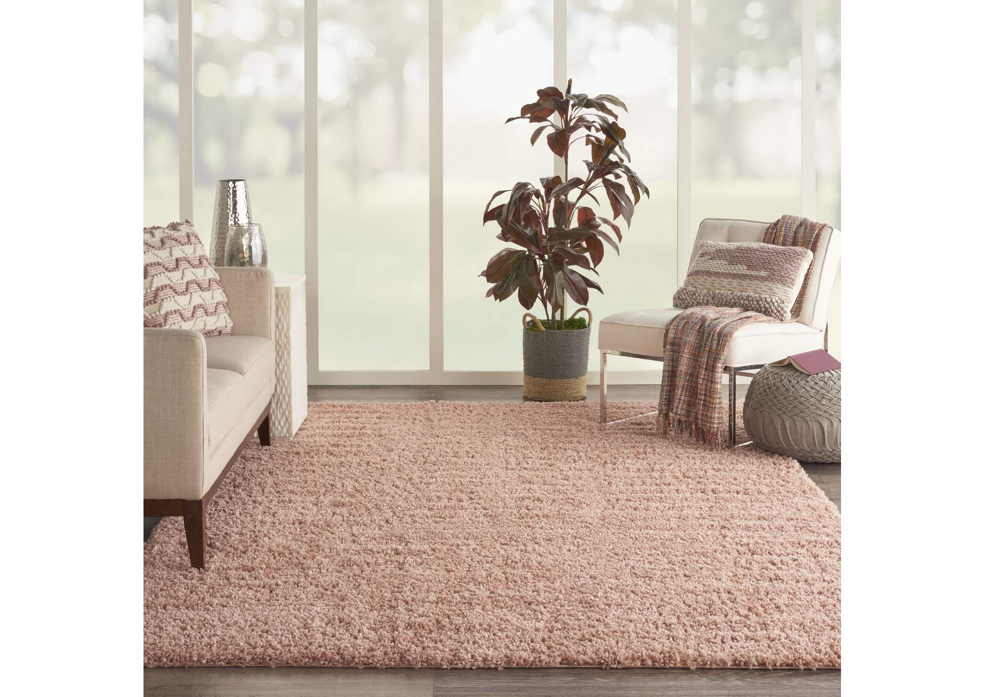 Nourison Malibu Shag 6' x 9' Area Rug,Nourison