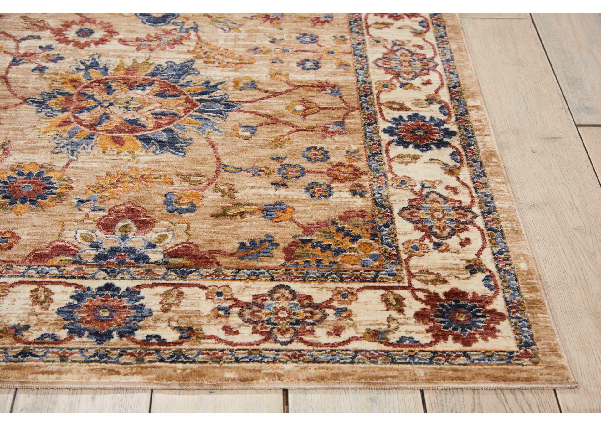 Nourison Lagos LAG04 Beige Multicolor 3'x5' Area Rug,Nourison