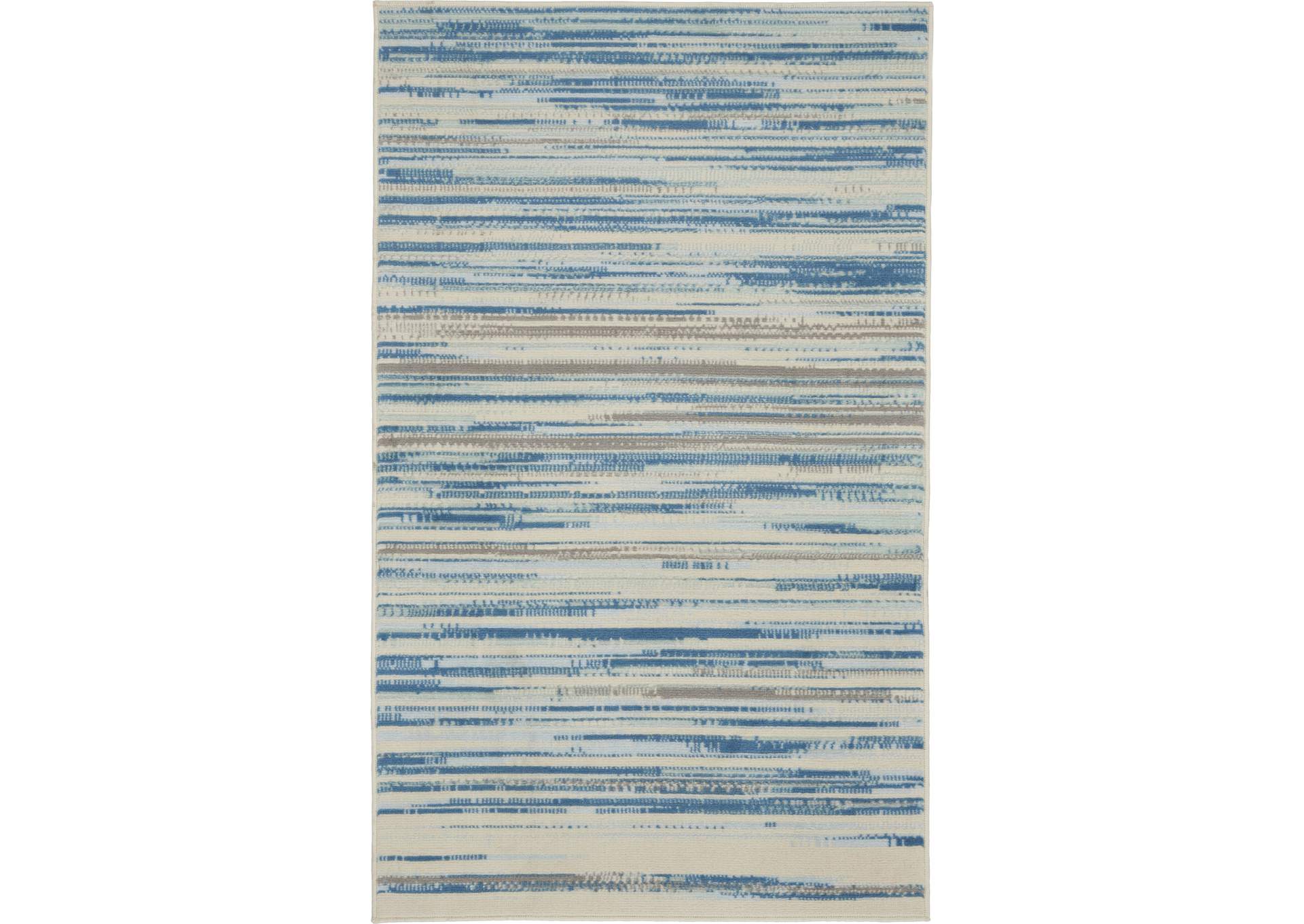 Nourison Jubilant 3'x5' Blue Area Rug,Nourison