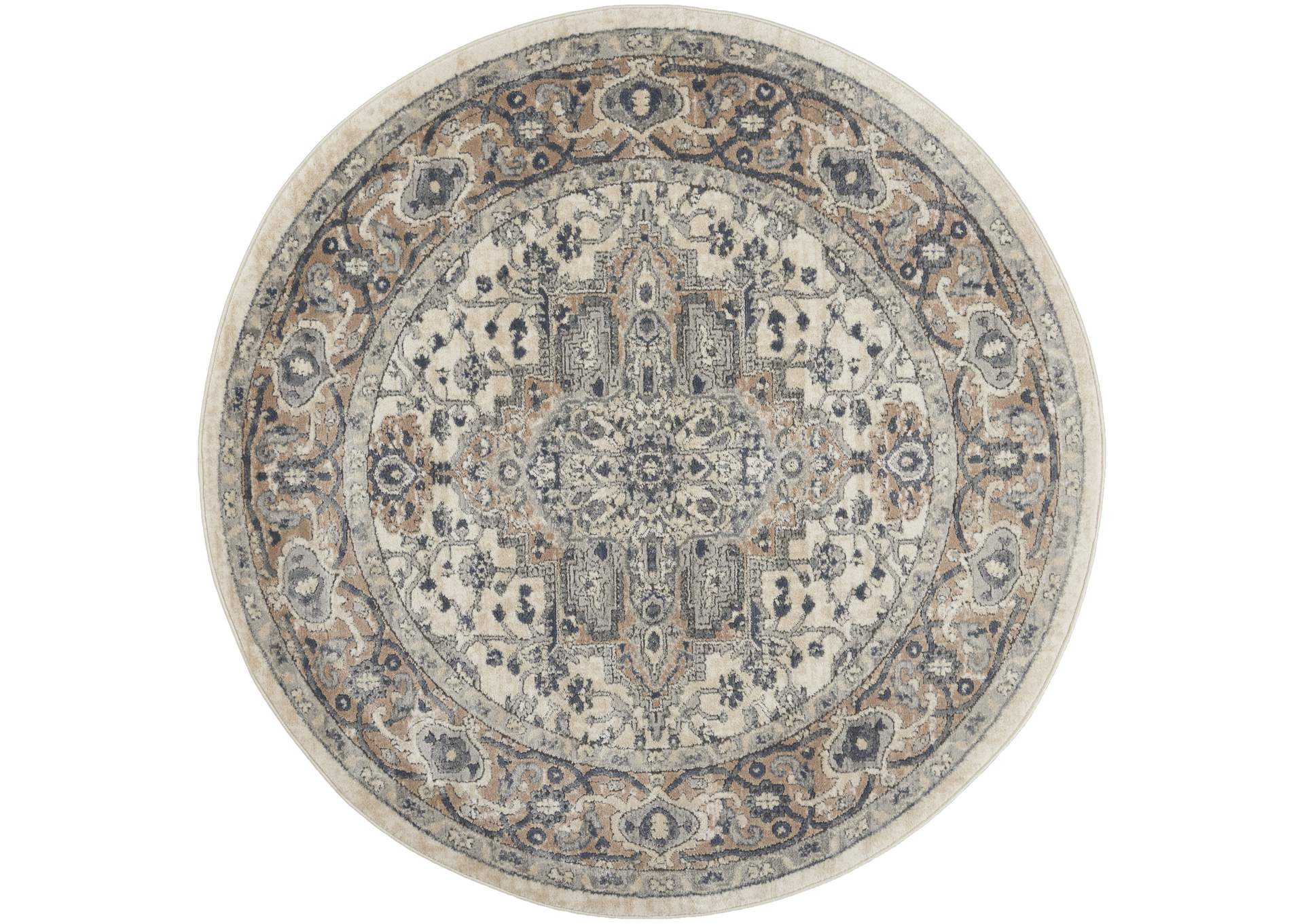 Nourison Quarry 4' Round Area Rug,Nourison