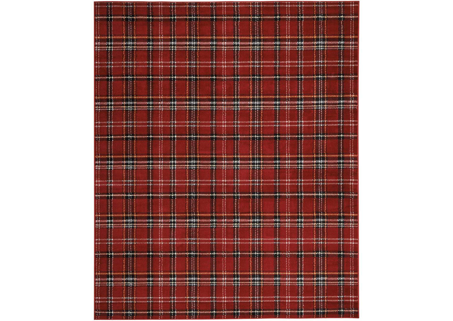 Nourison Grafix GRF03 Red 8'x10' Large Rug,Nourison