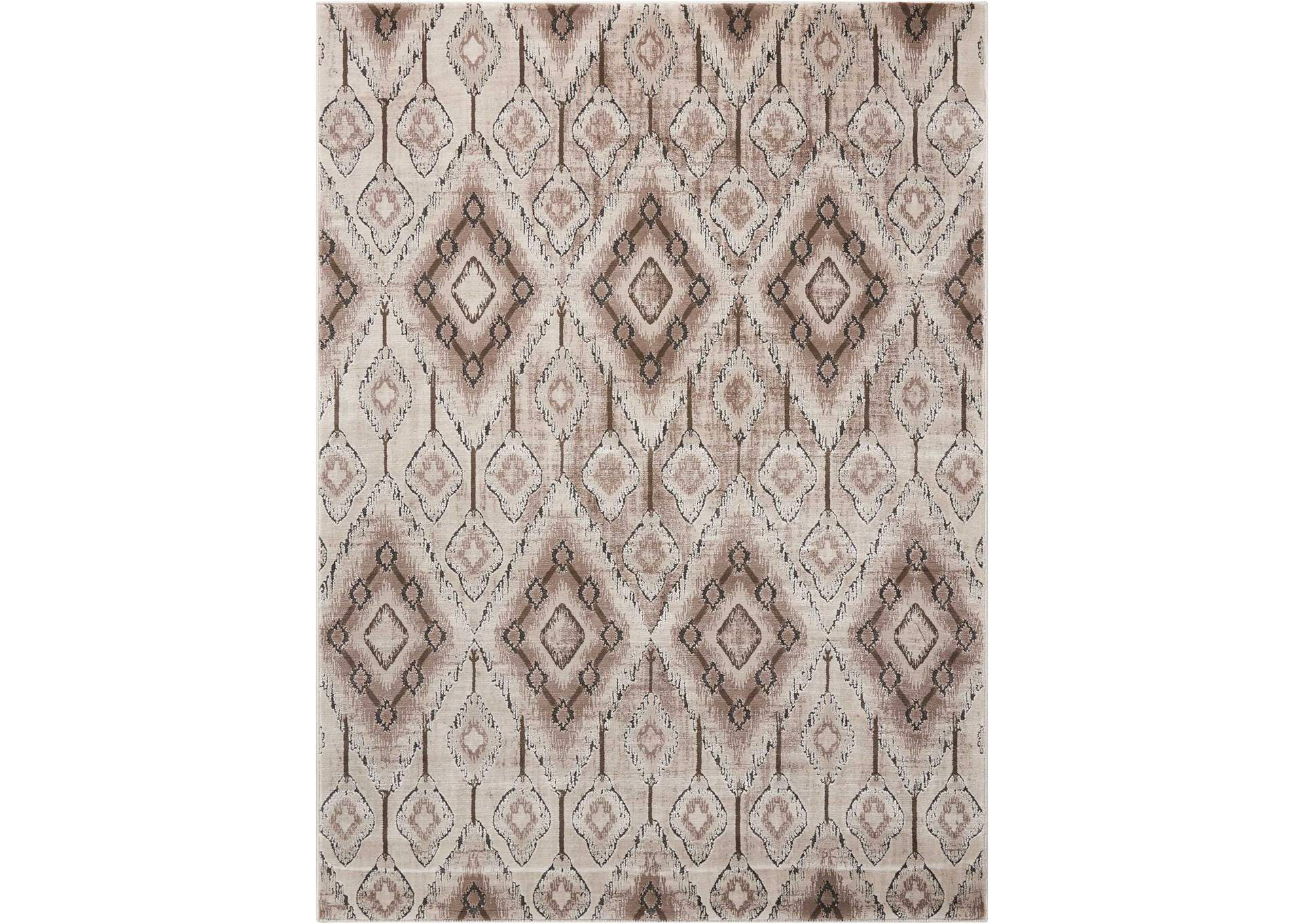 Nourison Karma KRM02 Beige 4'x6' Area Rug,Nourison