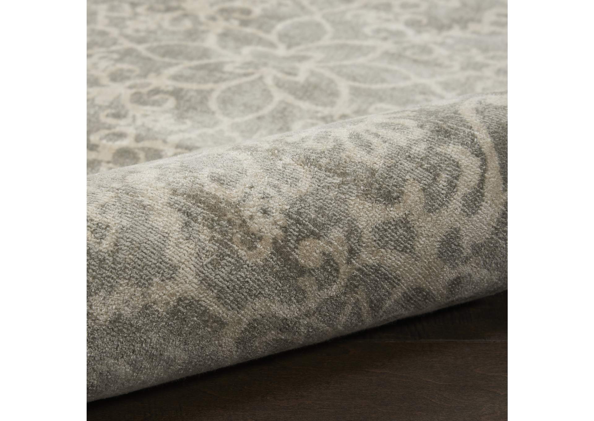 kathy ireland Home Desert Skies DSK03 Grey 5'x8' Area Rug,Nourison