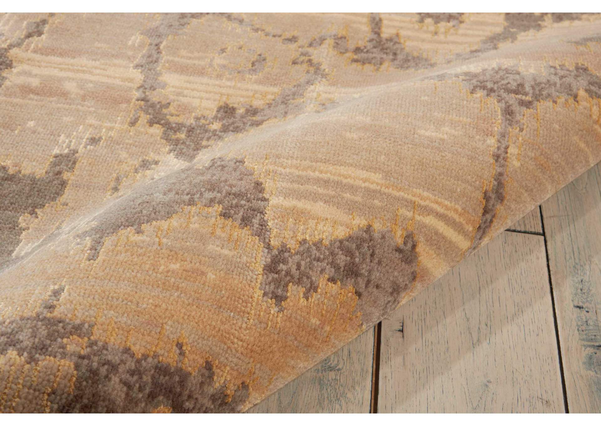 Nourison Silken Allure SLK10 Beige 9'x12' Rug,Nourison