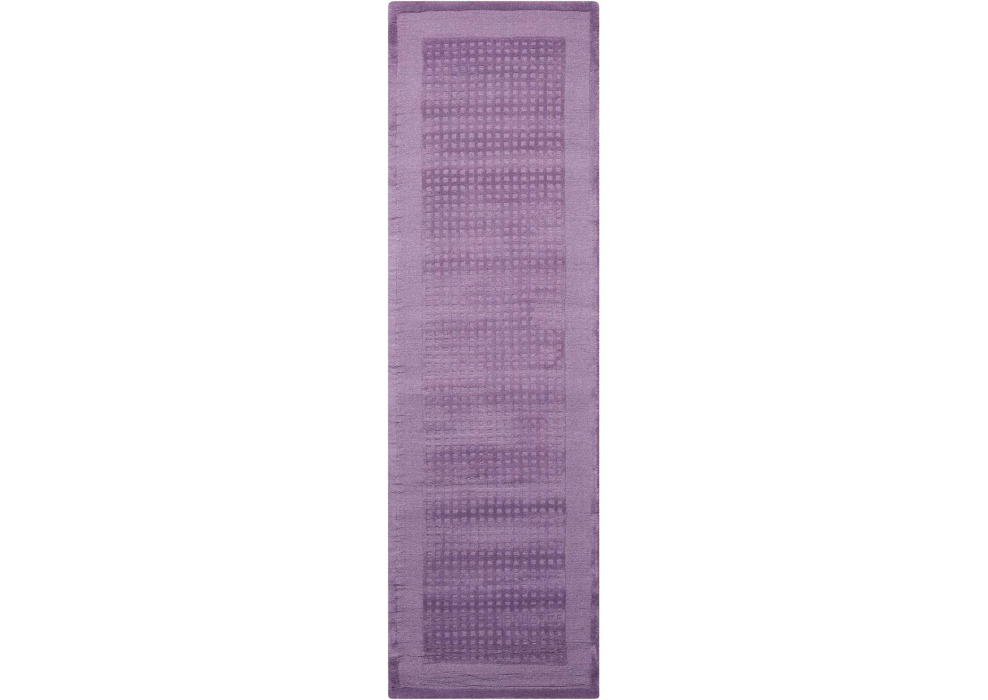 Nourison Westport WP30 Purple 8' Runner Hallway Rug,Nourison