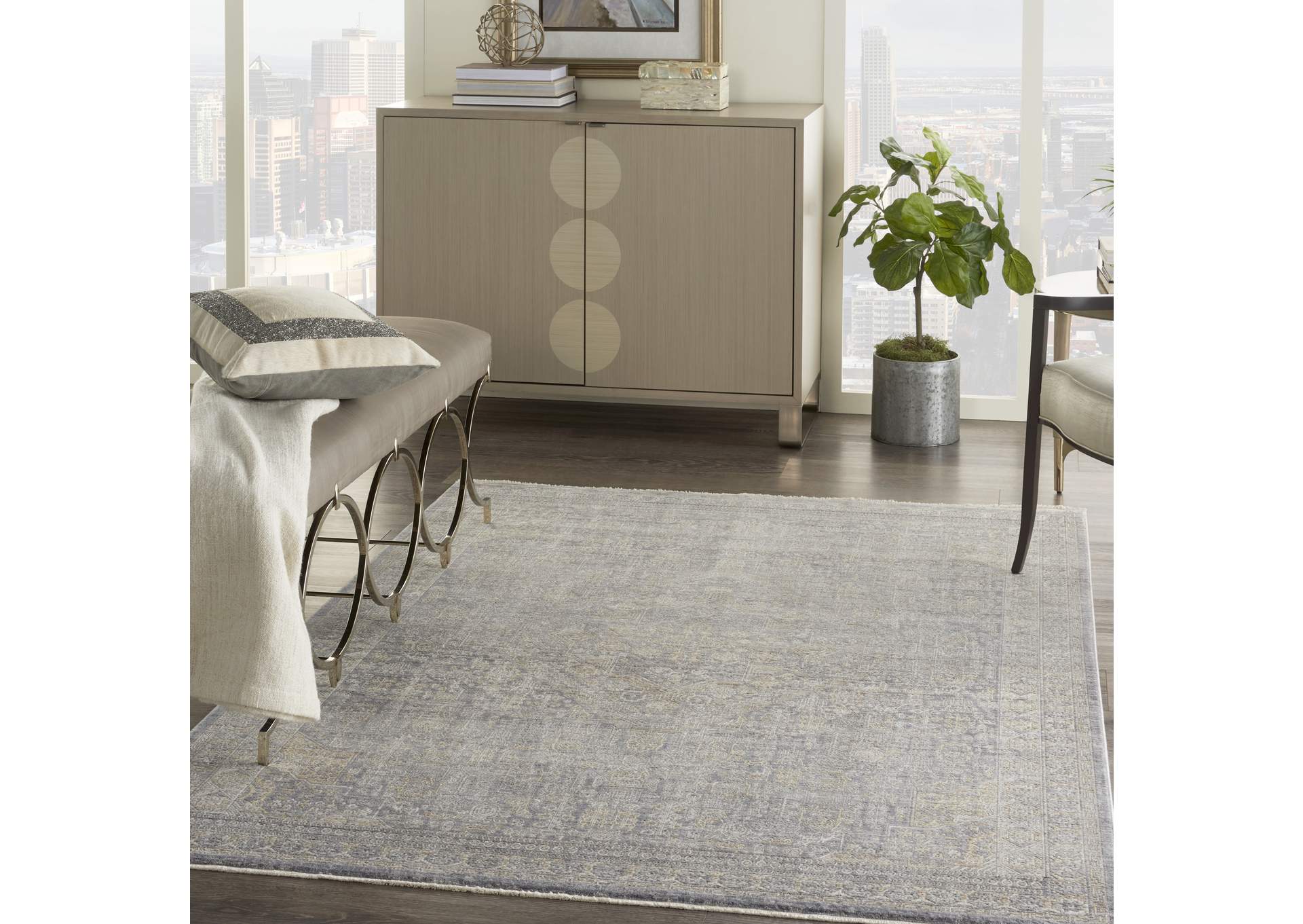 Nourison Lustrous Weave 5' x 8' Area Rug,Nourison