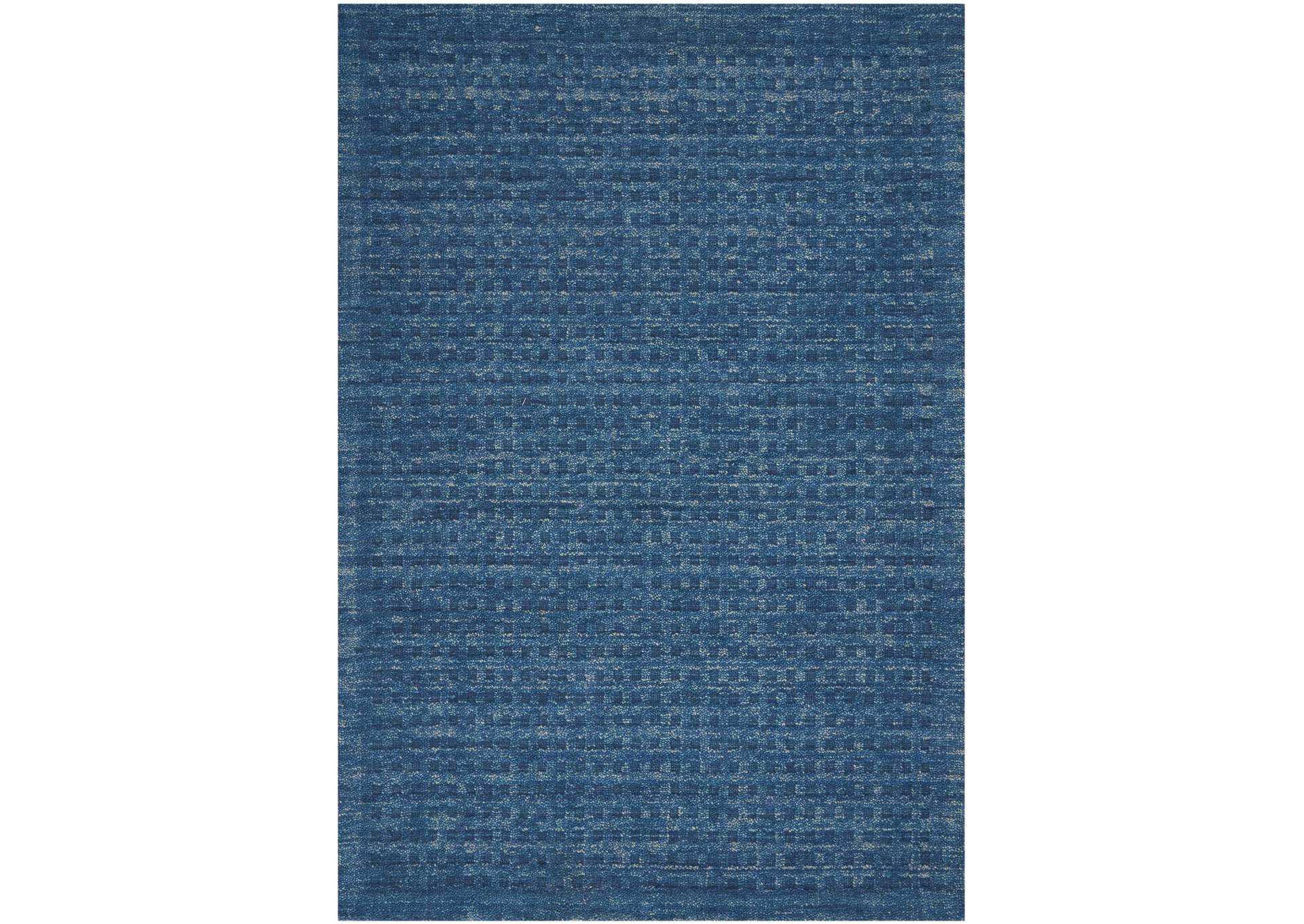 Nourison Marana MNN01 Dark Blue 7'x10' Large Wool Rug,Nourison