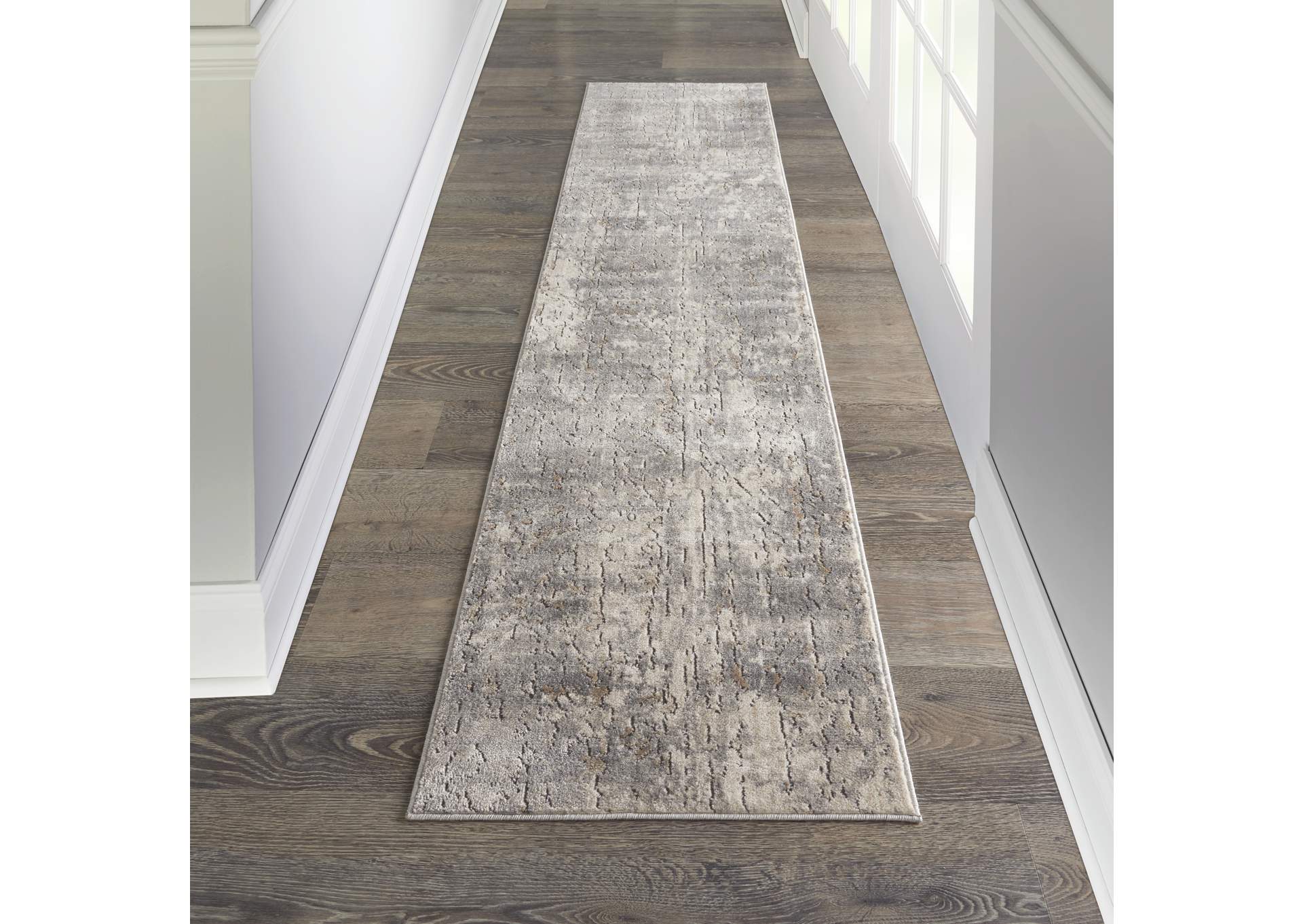 Nourison Quarry 10' Runner Rustic Area Rug,Nourison