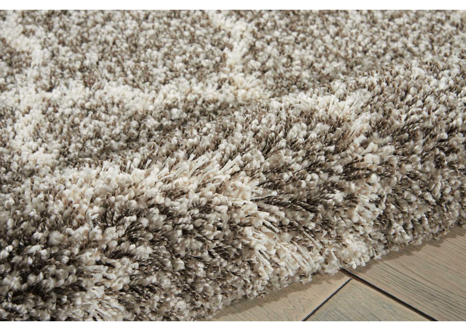 Nourison Amore AMOR2 Beige 8' Round Rug,Nourison