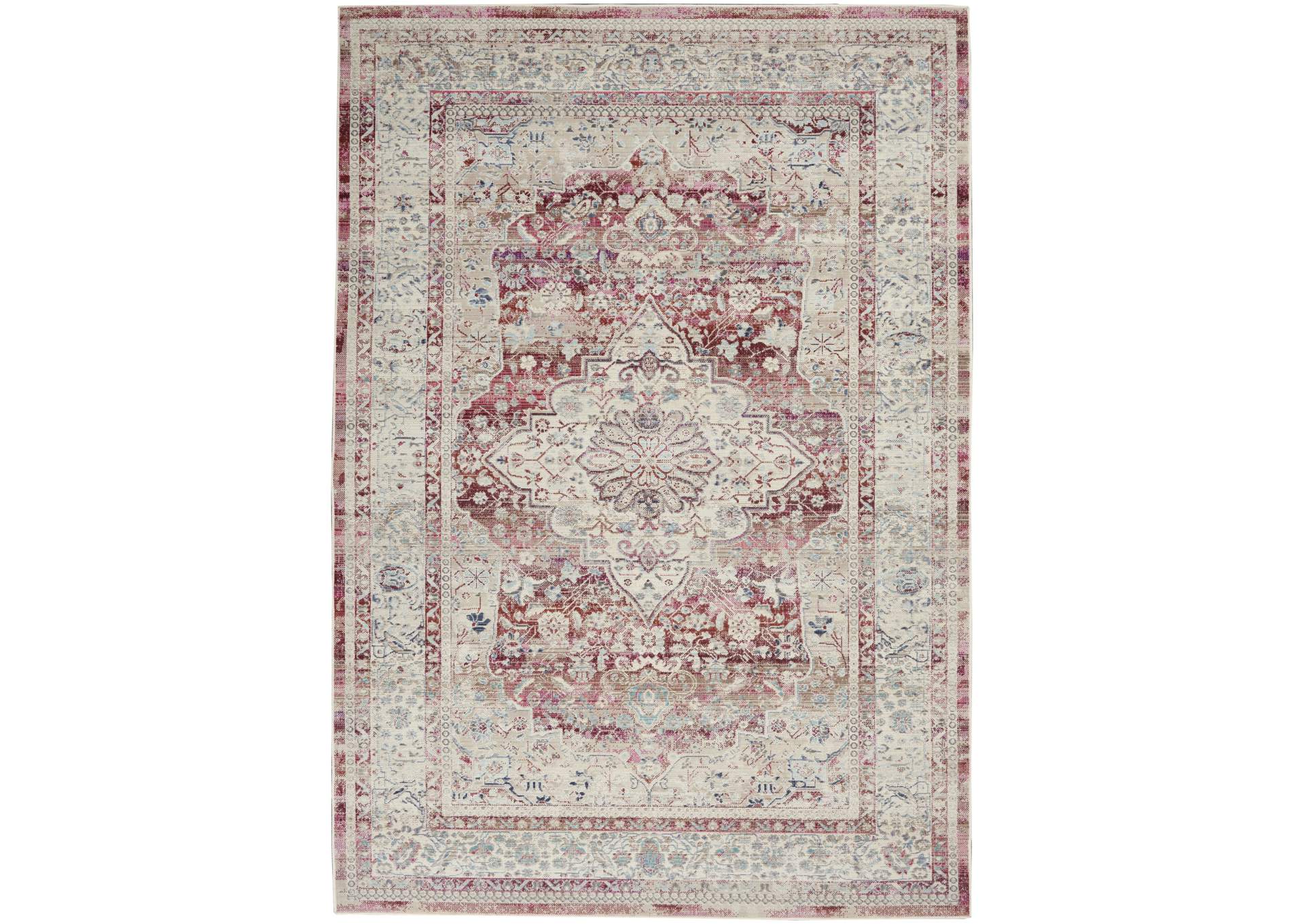 Nourison Vintage Kashan 5' x 8' Area Rug,Nourison