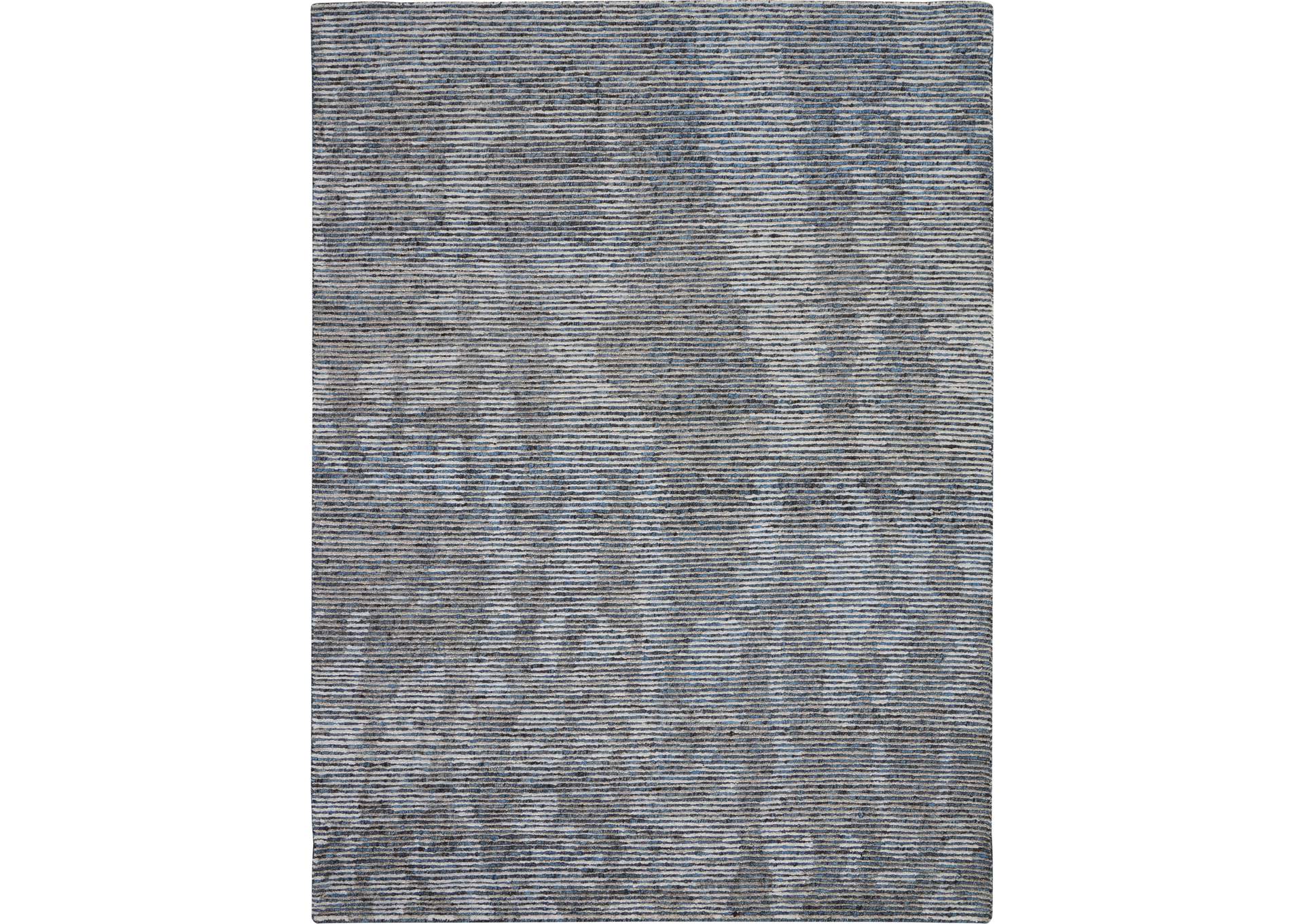 Nourison Ellora ELL03 Slate Grey 5'x8' Modern Area Rug,Nourison