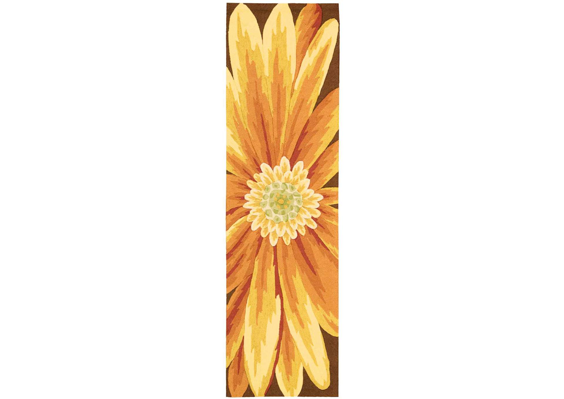 Nourison Fantasy FA09 Multicolor 8' Runner Hallway Rug,Nourison