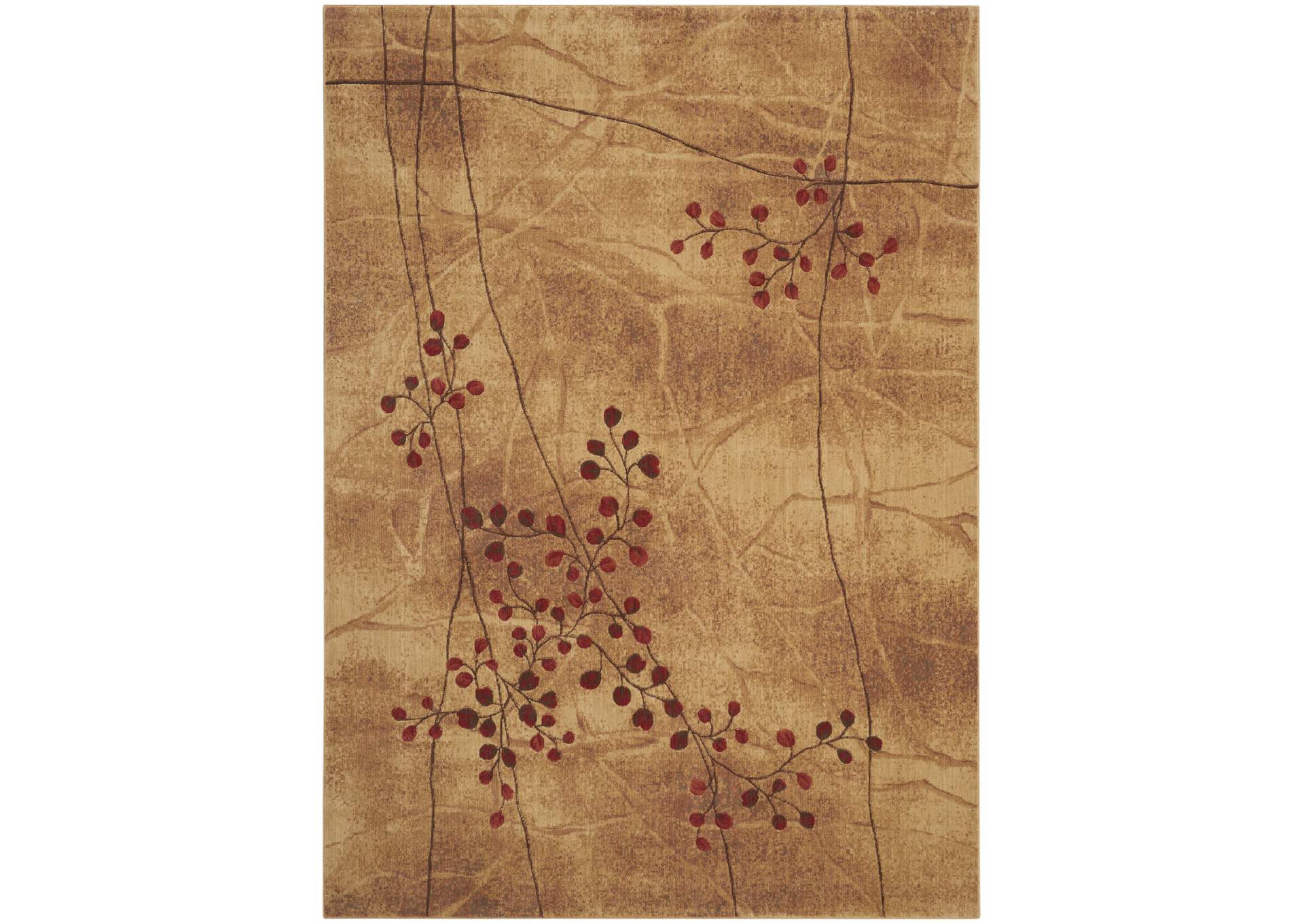 Nourison Somerset ST74 Brown 7'x10' Area Rug,Nourison