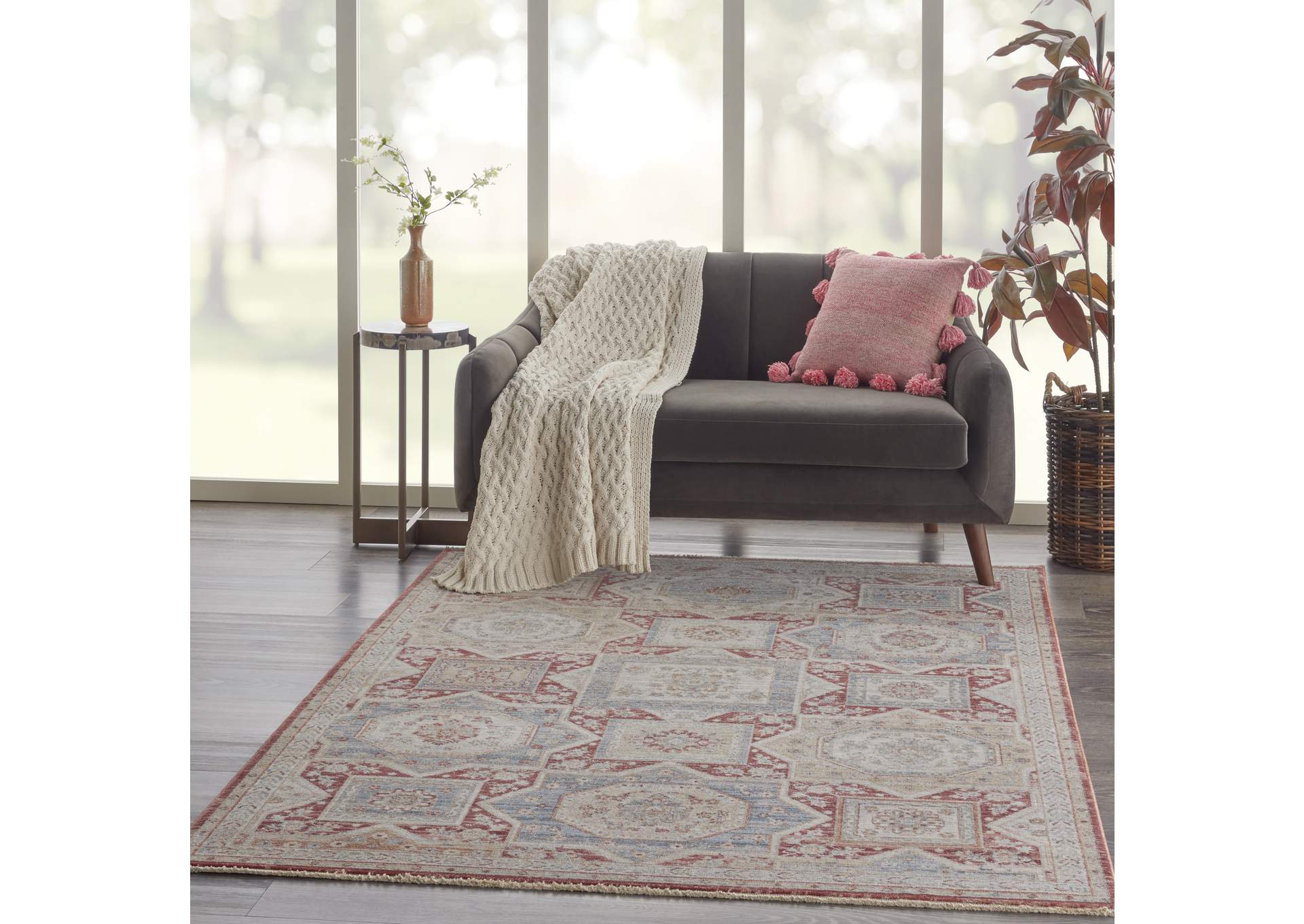Nourison Homestead 5'x8' Traditional Area Rug,Nourison