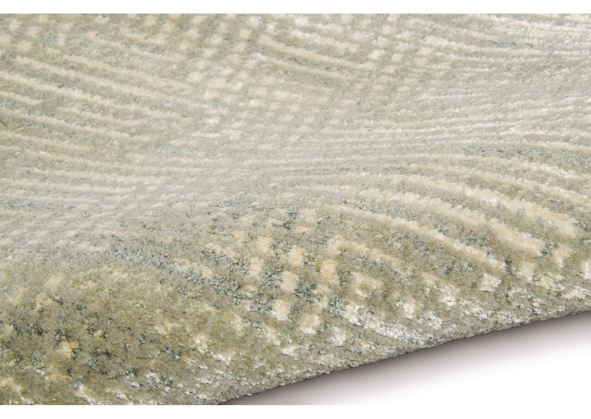 Calvin Klein Home Maya MAY01 Mineral 8'x11' Rug,Nourison