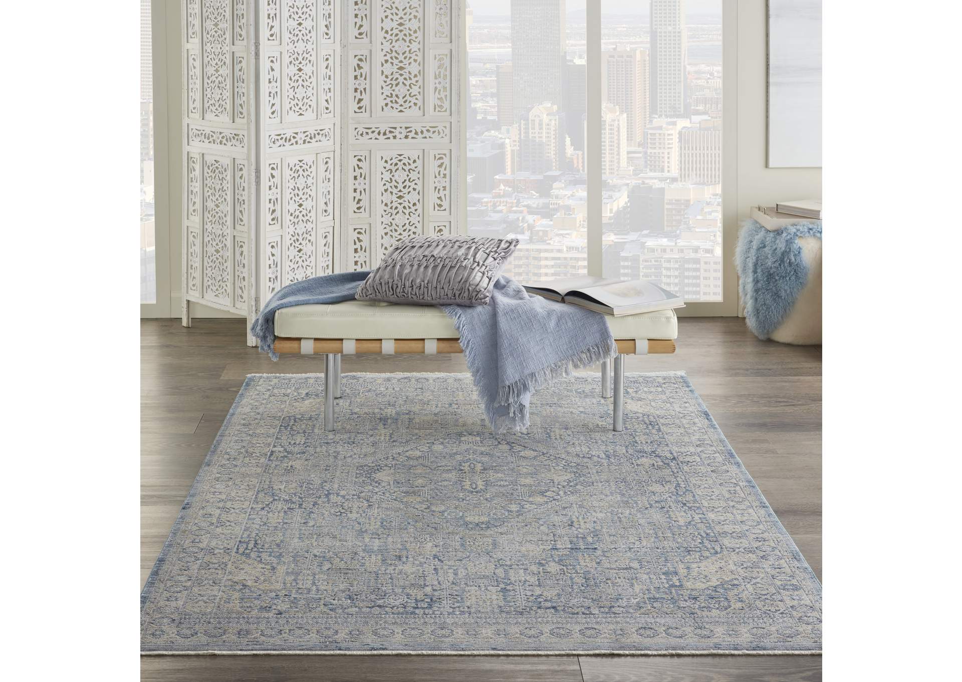Nourison Lustrous Weave 5' x 8' Area Rug,Nourison