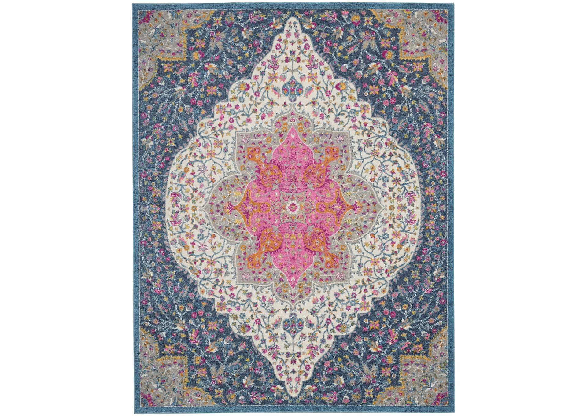Nourison Passion 7'x10' Multicolor Area Rug,Nourison