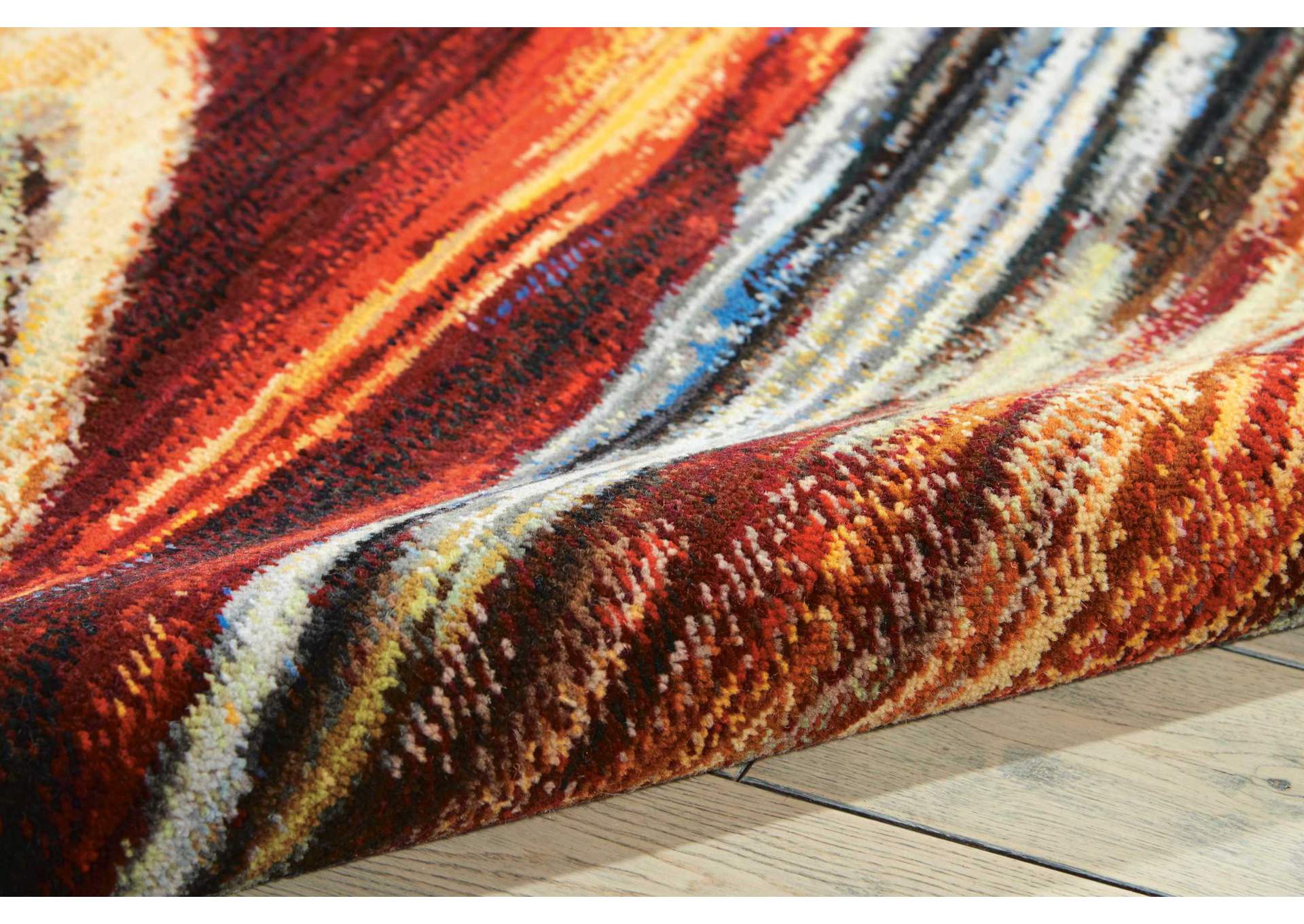 Nourison Chroma CRM04 Multicolor 9'x12' Oversized Rug,Nourison
