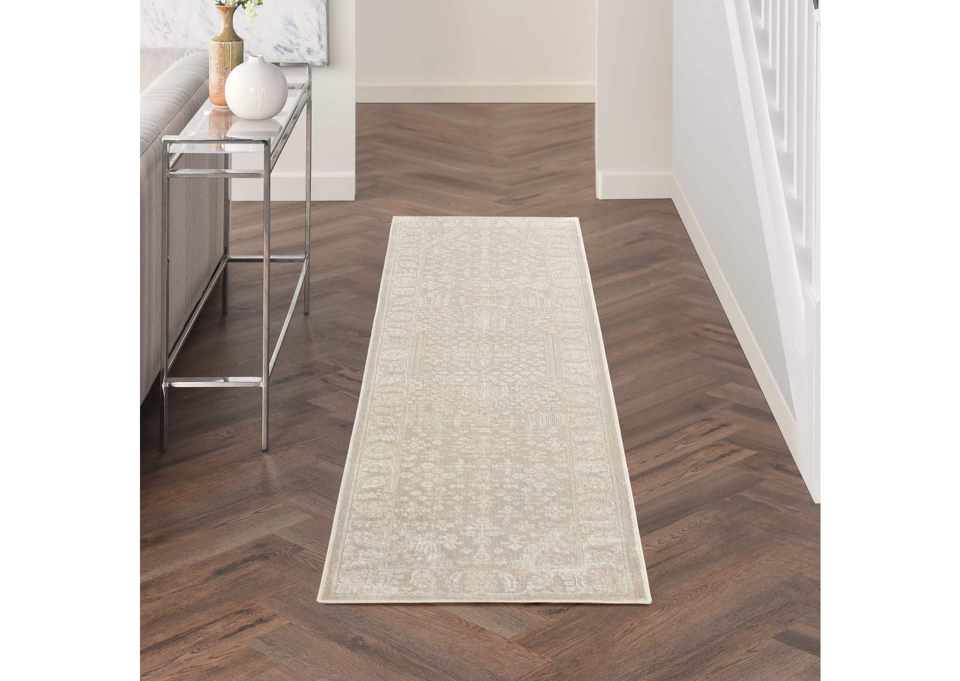 Kathy Ireland Ki25 Malta 8' Runner Area Rug,Nourison