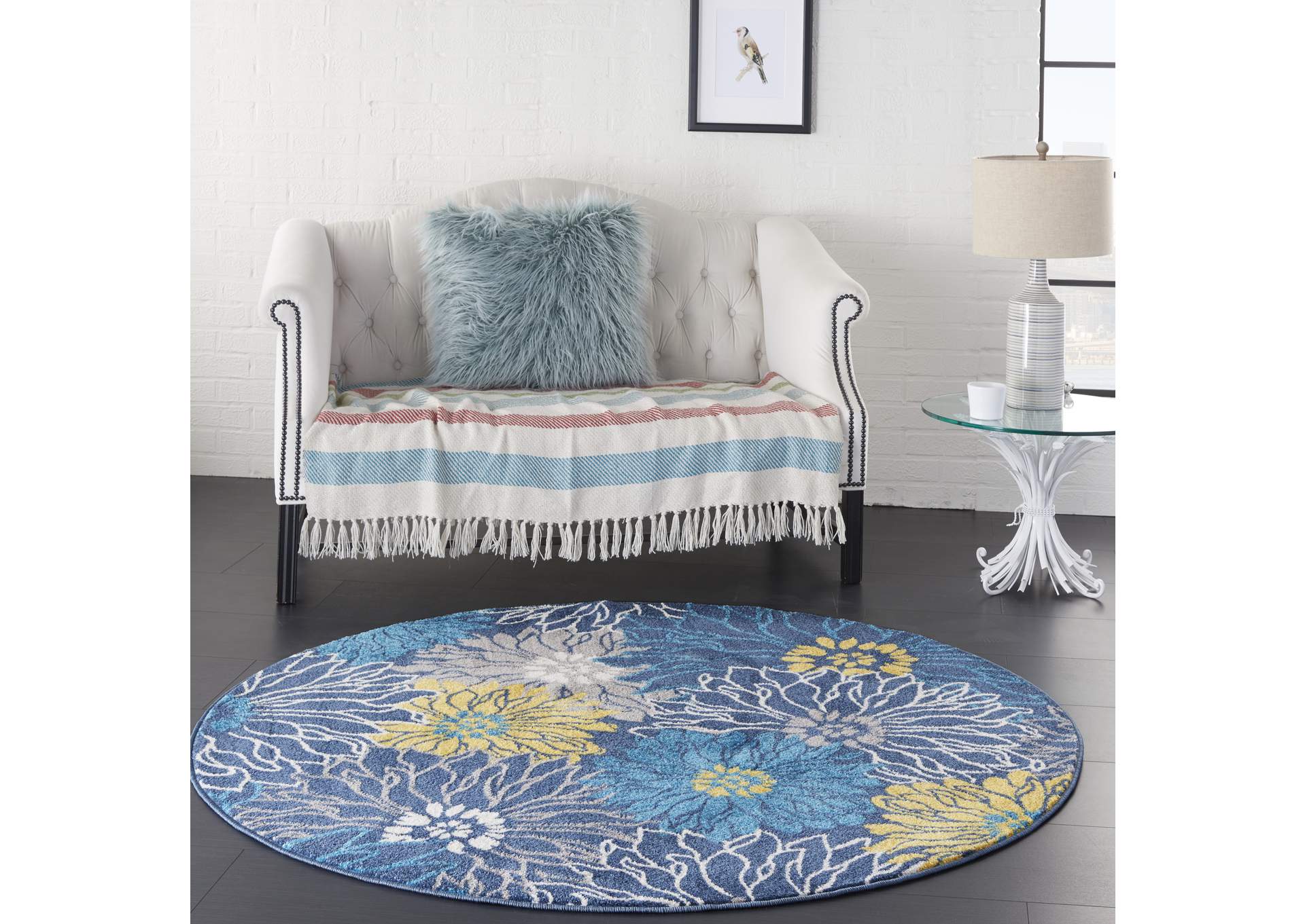 Nourison Passion 5' Round Area Rug,Nourison
