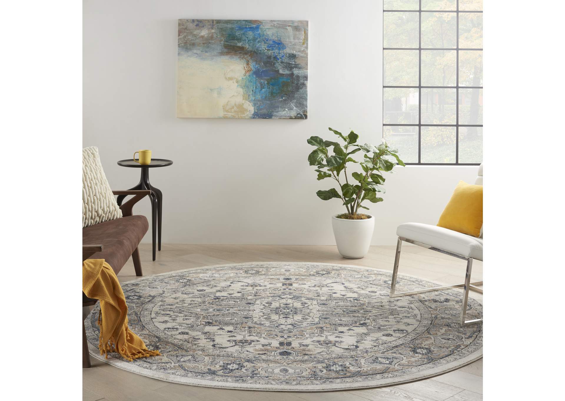 Nourison Quarry 8' Round Area Rug,Nourison