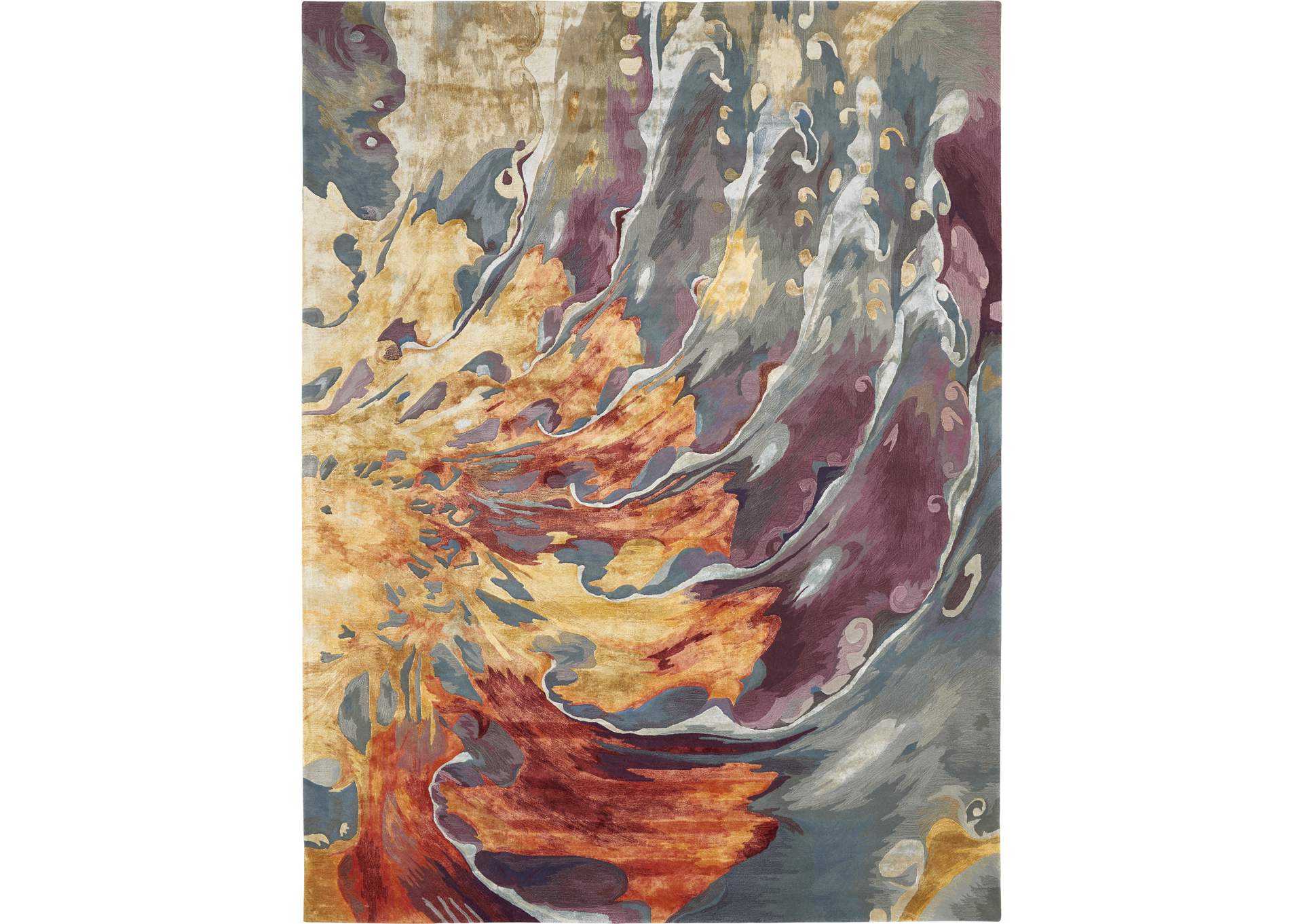 Nourison Prismatic 9'x12' Multicolor Abstract Area Rug,Nourison