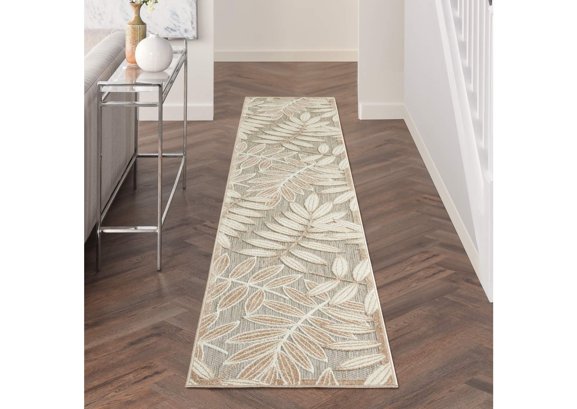 Nourison Aloha 12' Runner Area Rug,Nourison