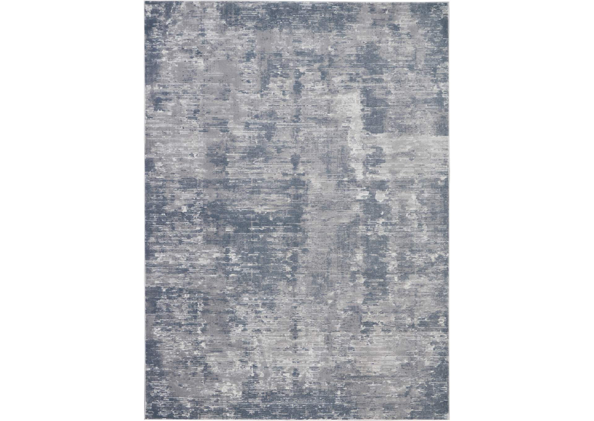 Nourison Rustic Textures RUS05 Grey 8'x11' Oversized Rug,Nourison