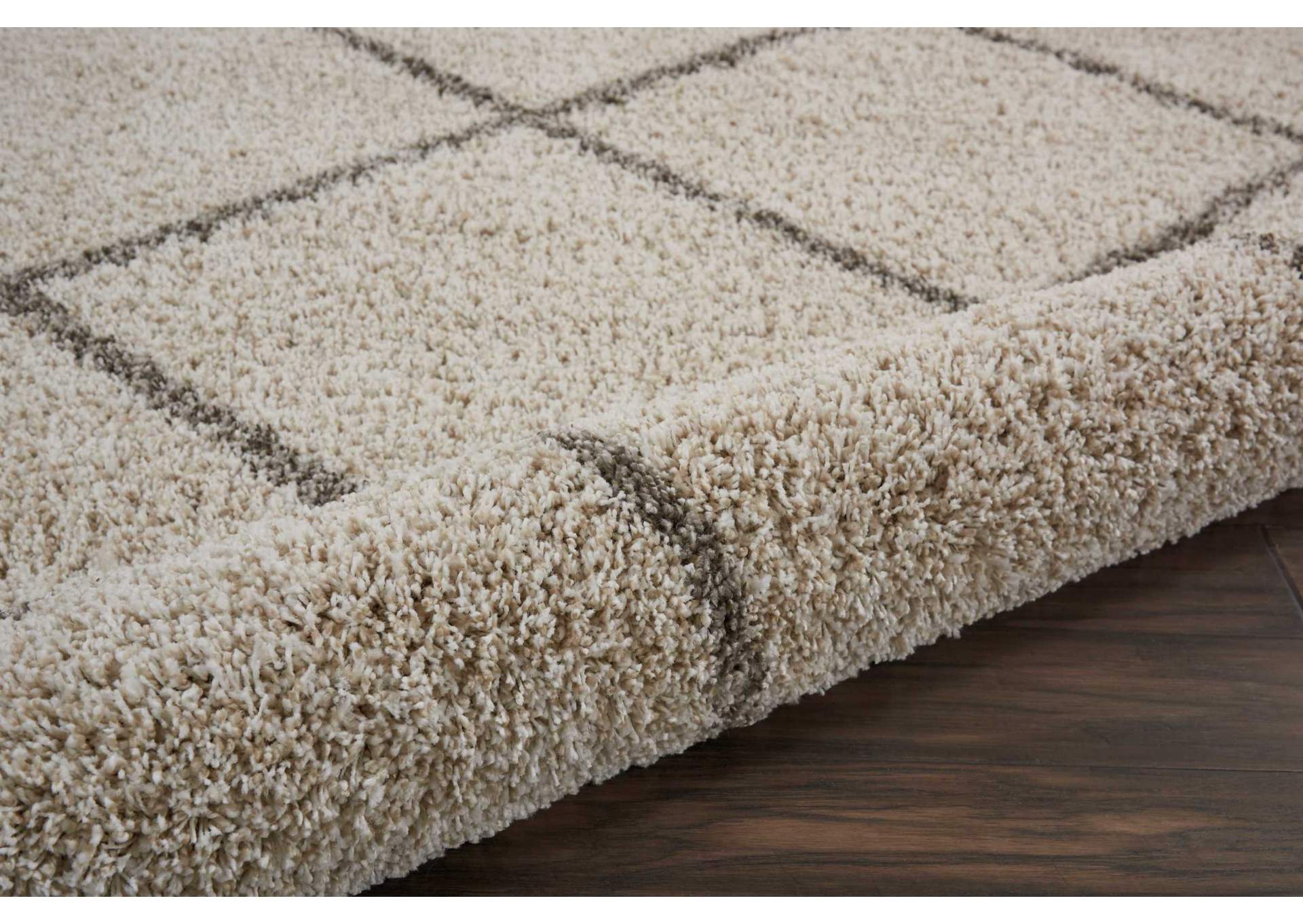 Nourison Brisbane BRI03 Beige 8' Round Rug,Nourison
