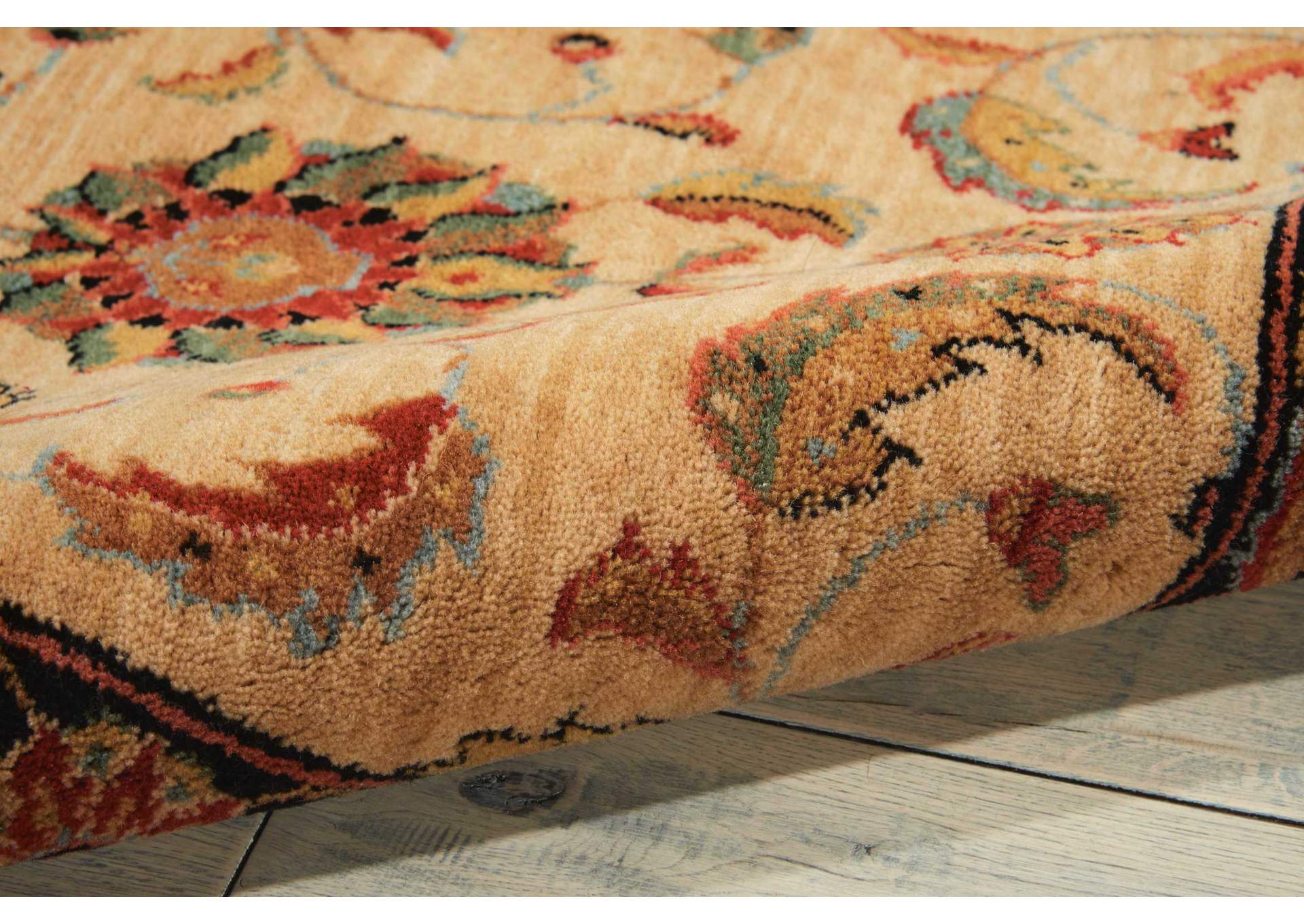 Nourison Living Treasures LI04 Beige Multicolor 4'x6' Area Rug,Nourison