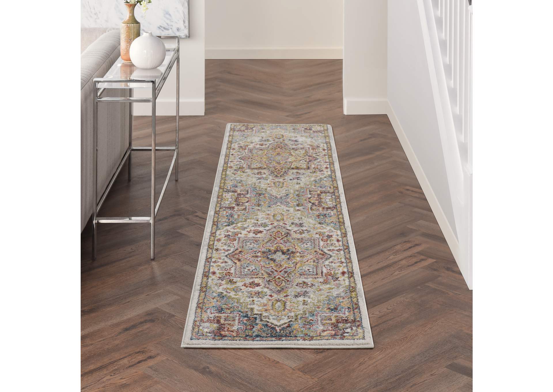 Nourison Soraya 8' Runner Area Rug,Nourison