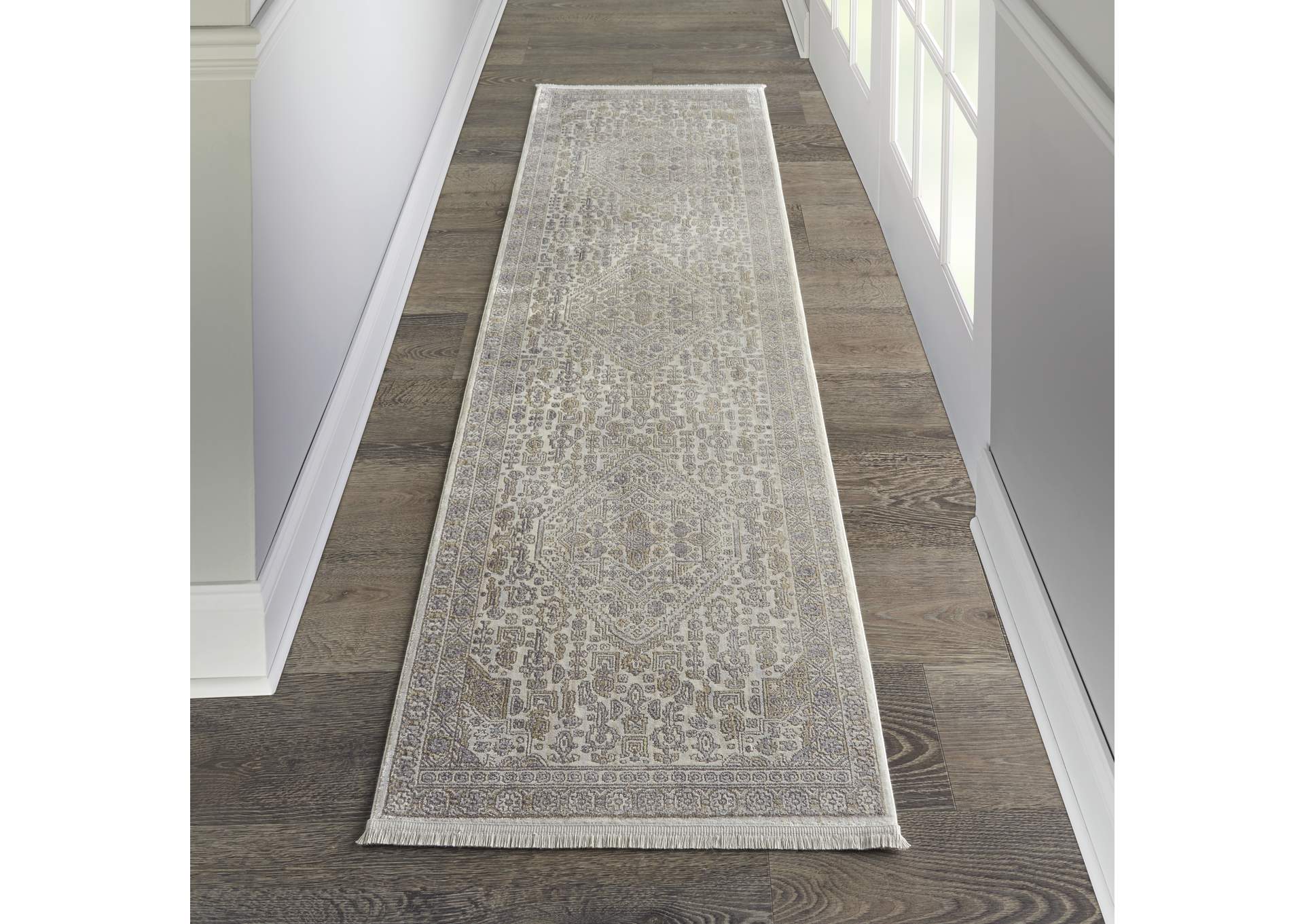Nourison Lustrous Weave 8' Runner Area Rug,Nourison