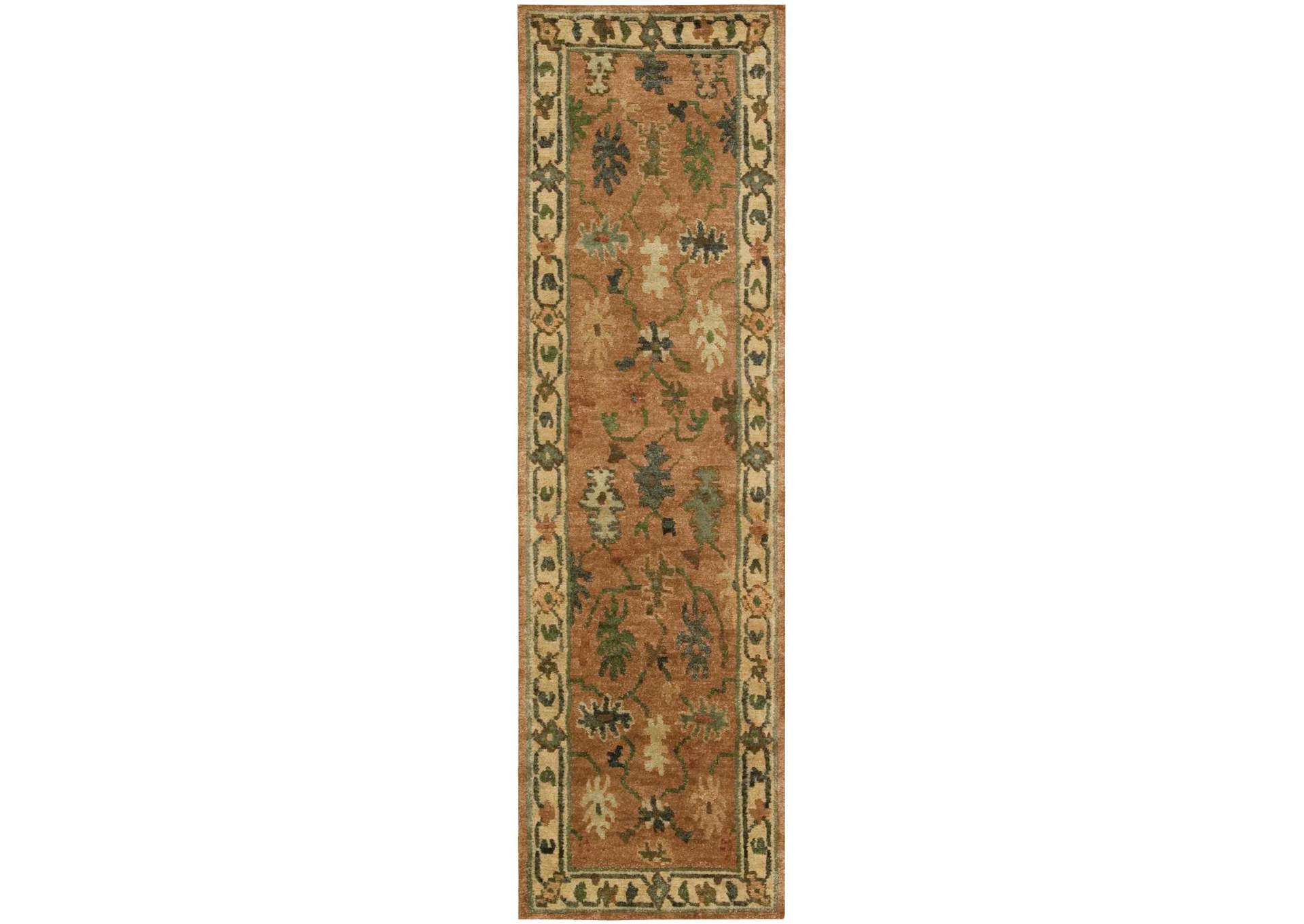 Nourison Tahoe TA05 Brown 8' Runner Hallway Rug,Nourison