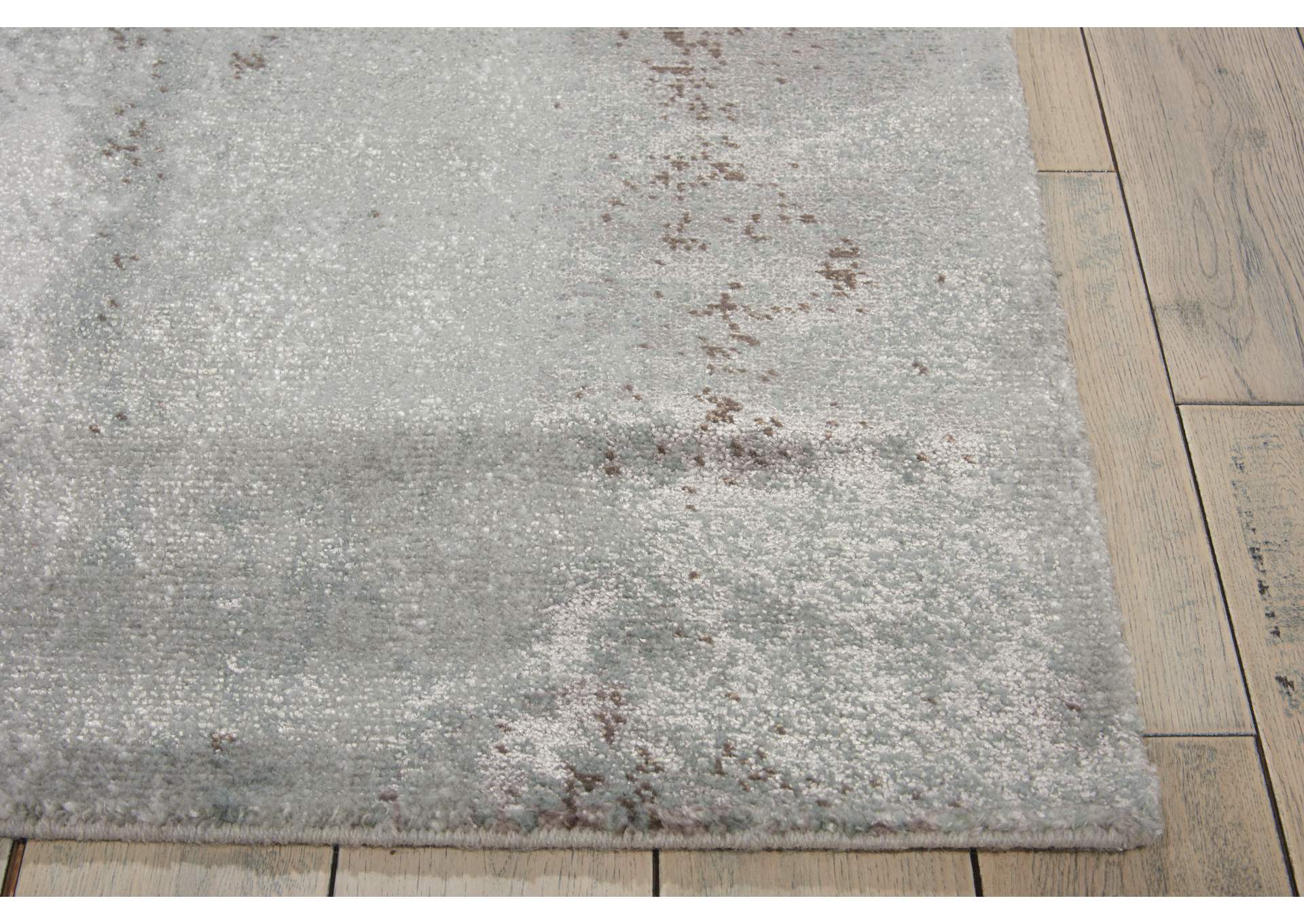 Nourison Twilight TWI07 Grey 6'x8' Area Rug,Nourison