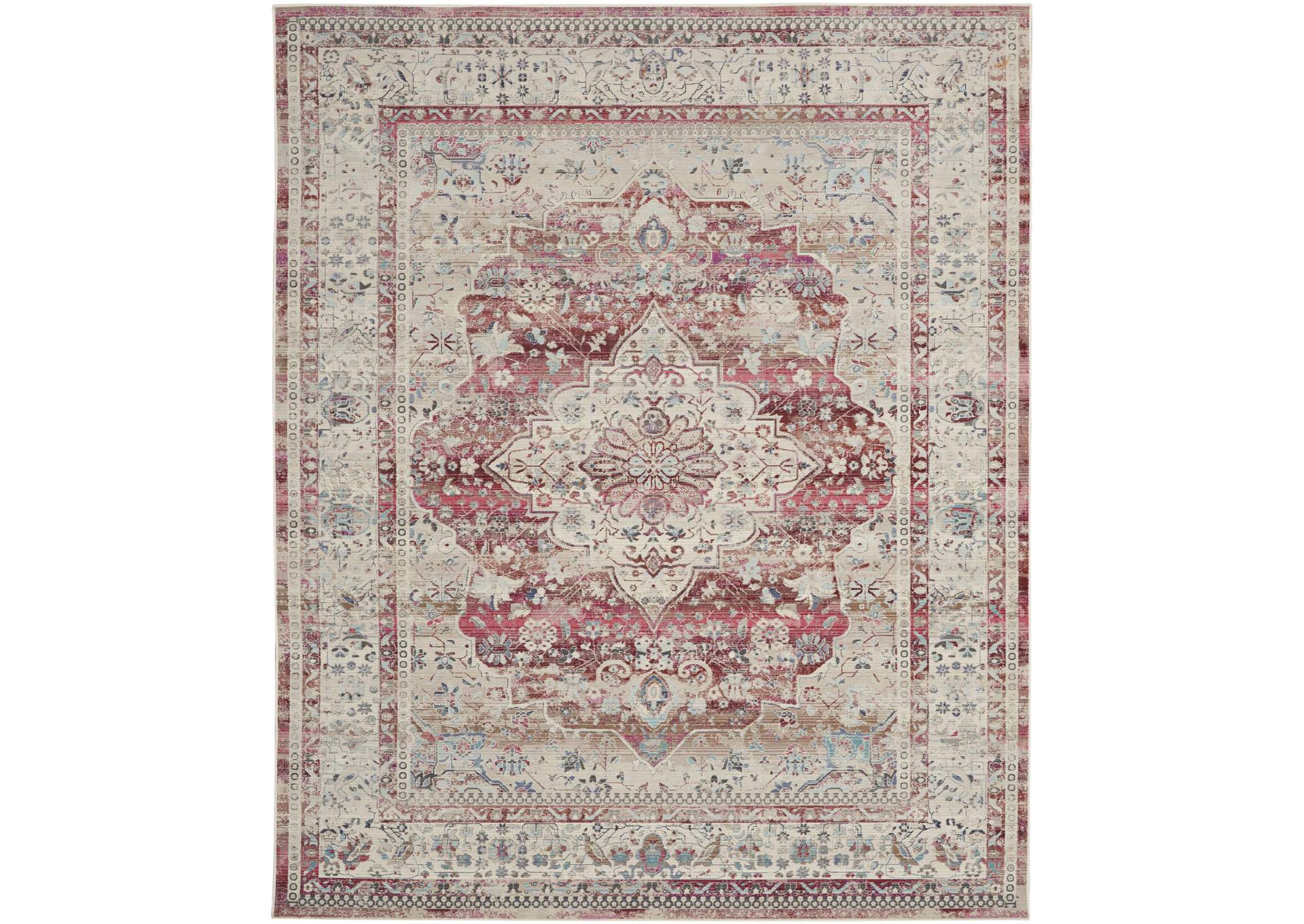 Nourison Vintage Kashan 8' x 10' Area Rug,Nourison