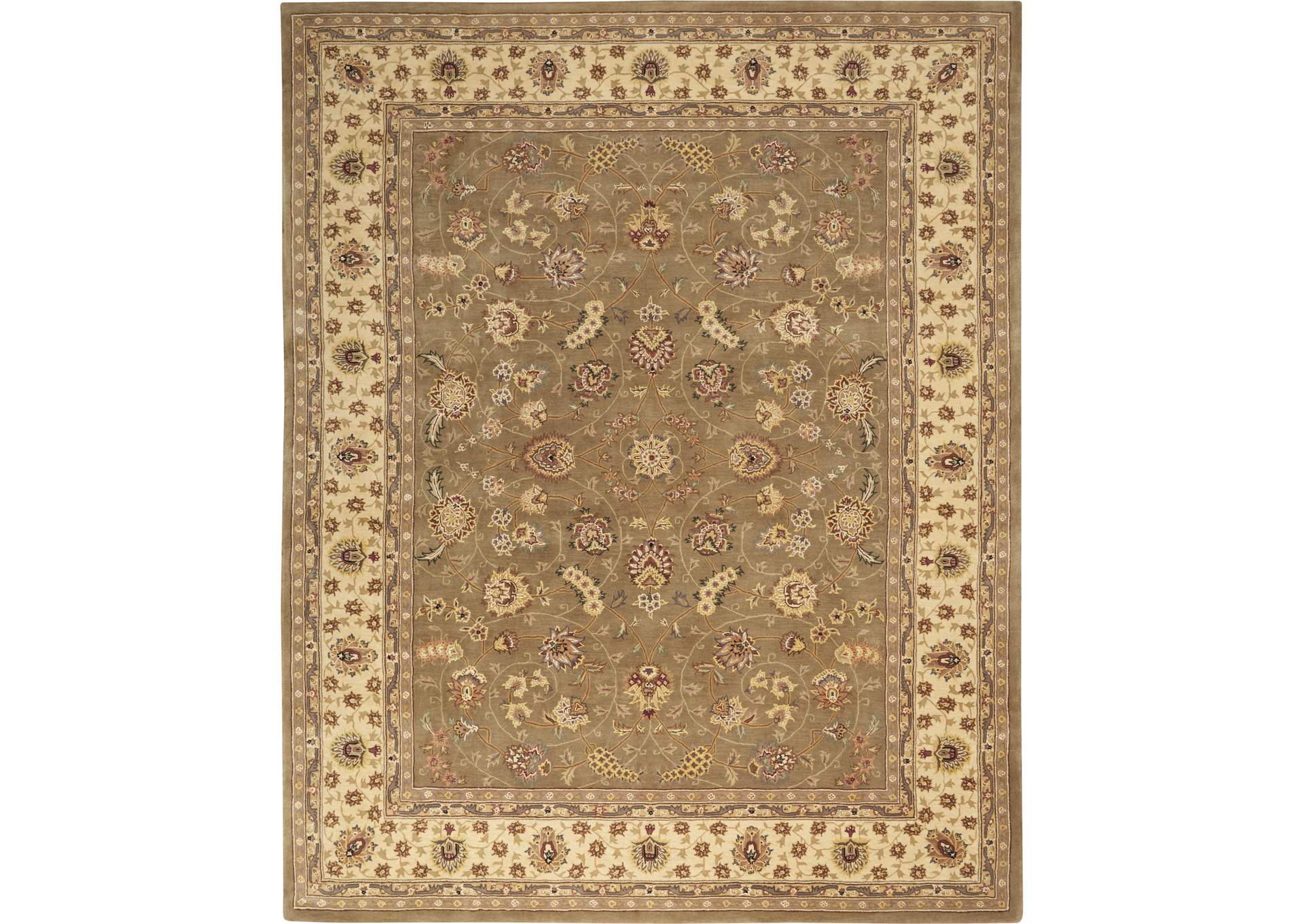 Nourison 2000 2003 Olive 8'x10' Area Rug,Nourison