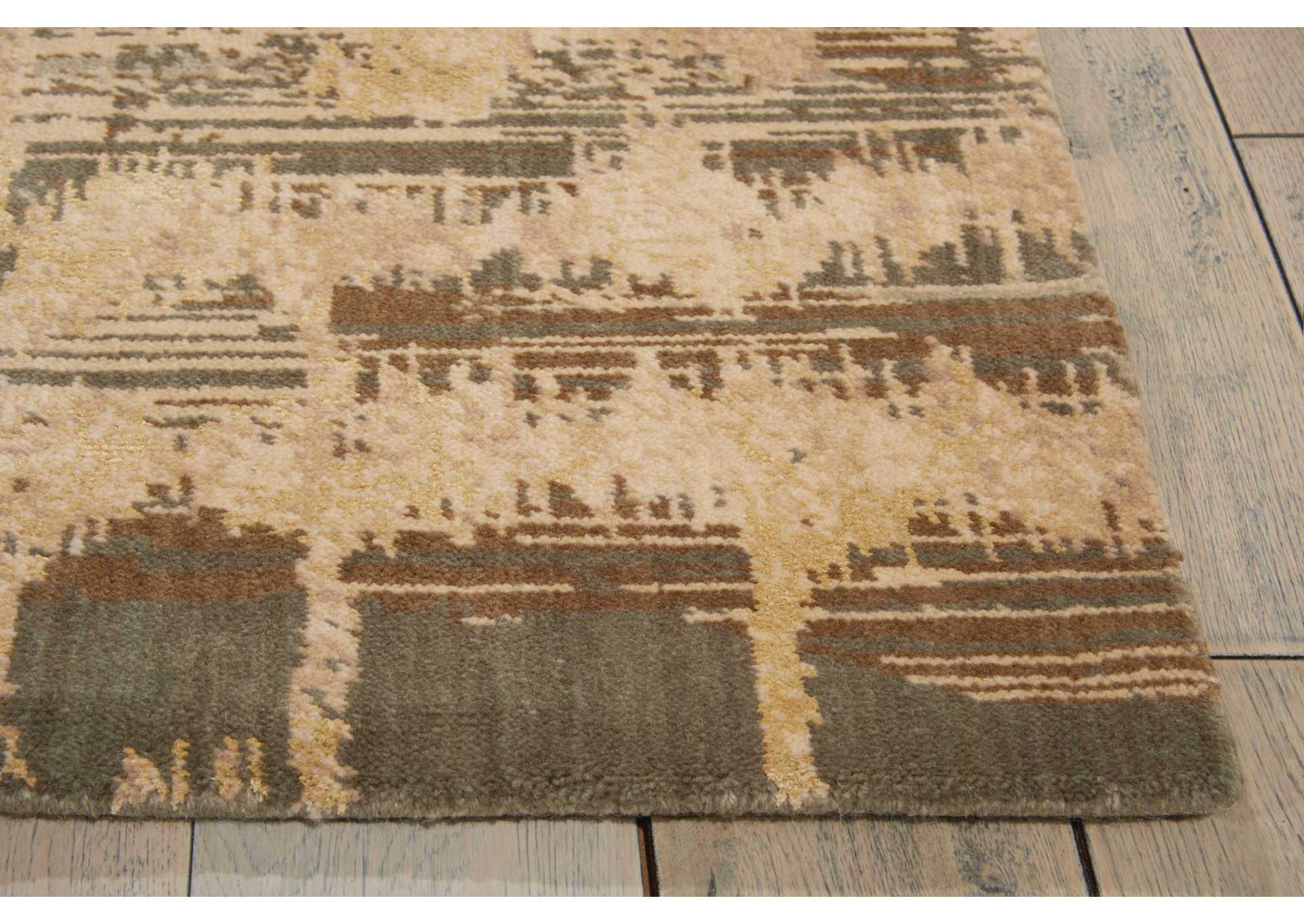 Nourison Silken Allure SLK10 Multicolor 10' Runner Hallway Rug,Nourison