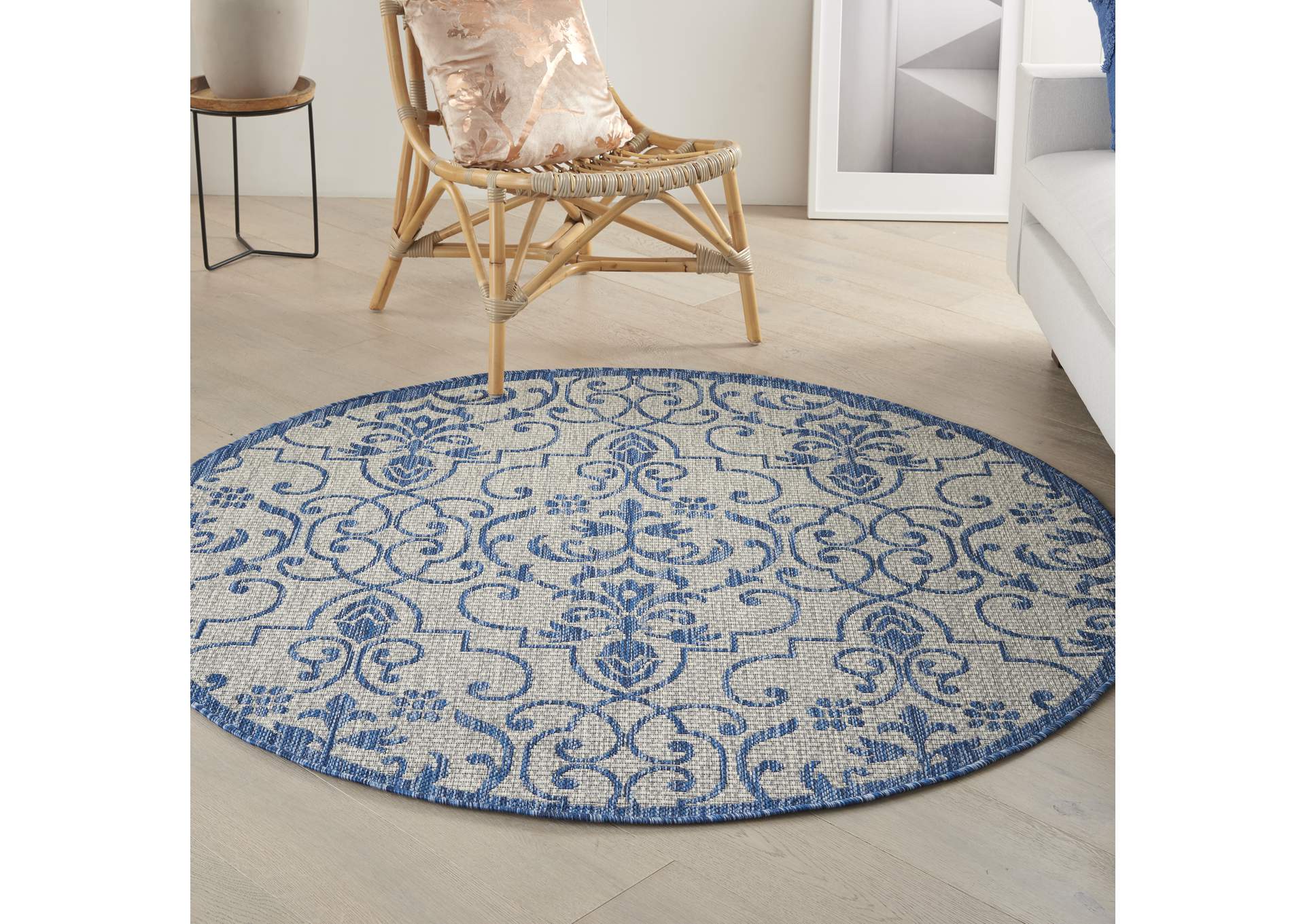 Nourison Country Side 5' Round Area Rug,Nourison