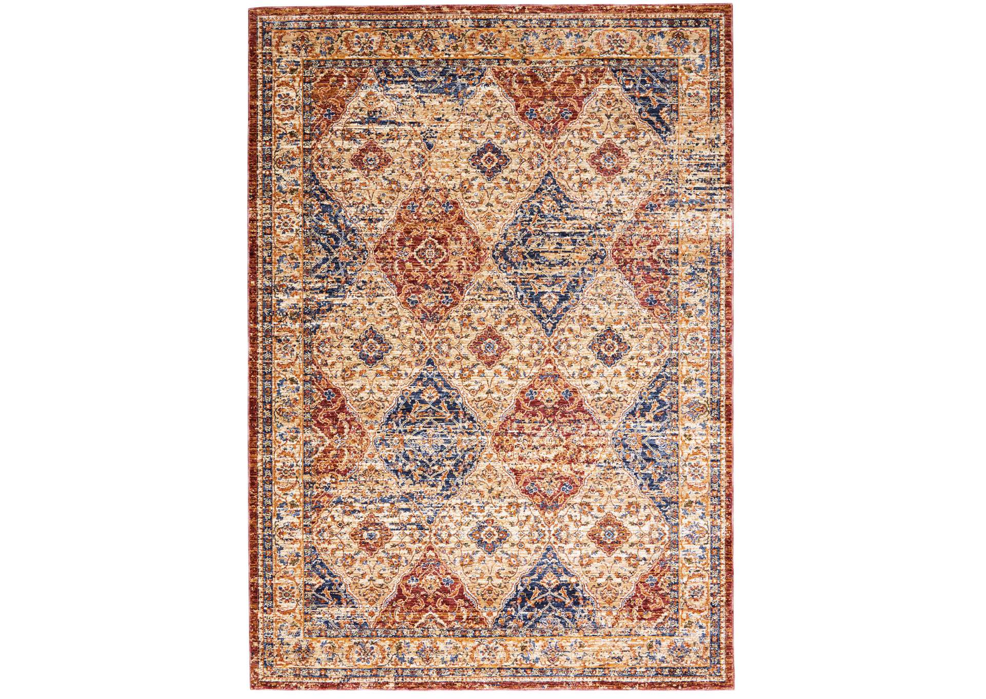 Nourison Lagos LAG05 Multicolor 8'x12' Oversized Rug,Nourison