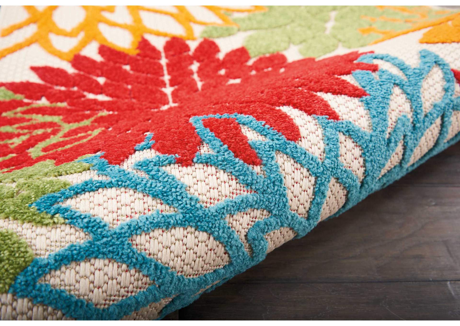 Nourison Aloha ALH05 Green Indoor-outdoor Area Rug,Nourison