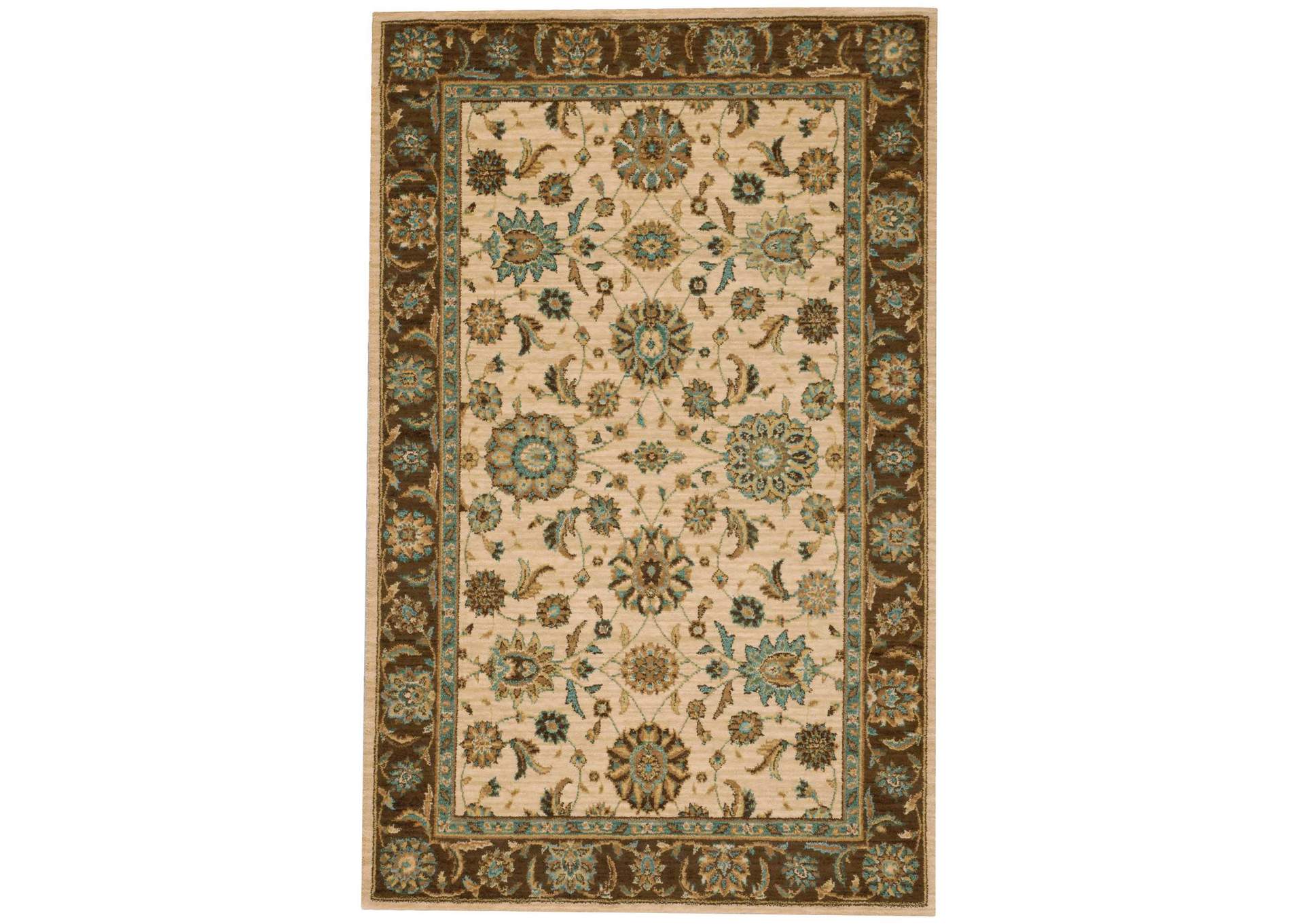 Nourison Living Treasures LI05 Beige 4'x6' Area Rug,Nourison