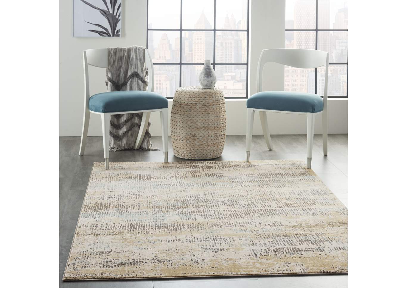 Michael Amini MA90 Uptown 4' x 6' Area Rug,Nourison