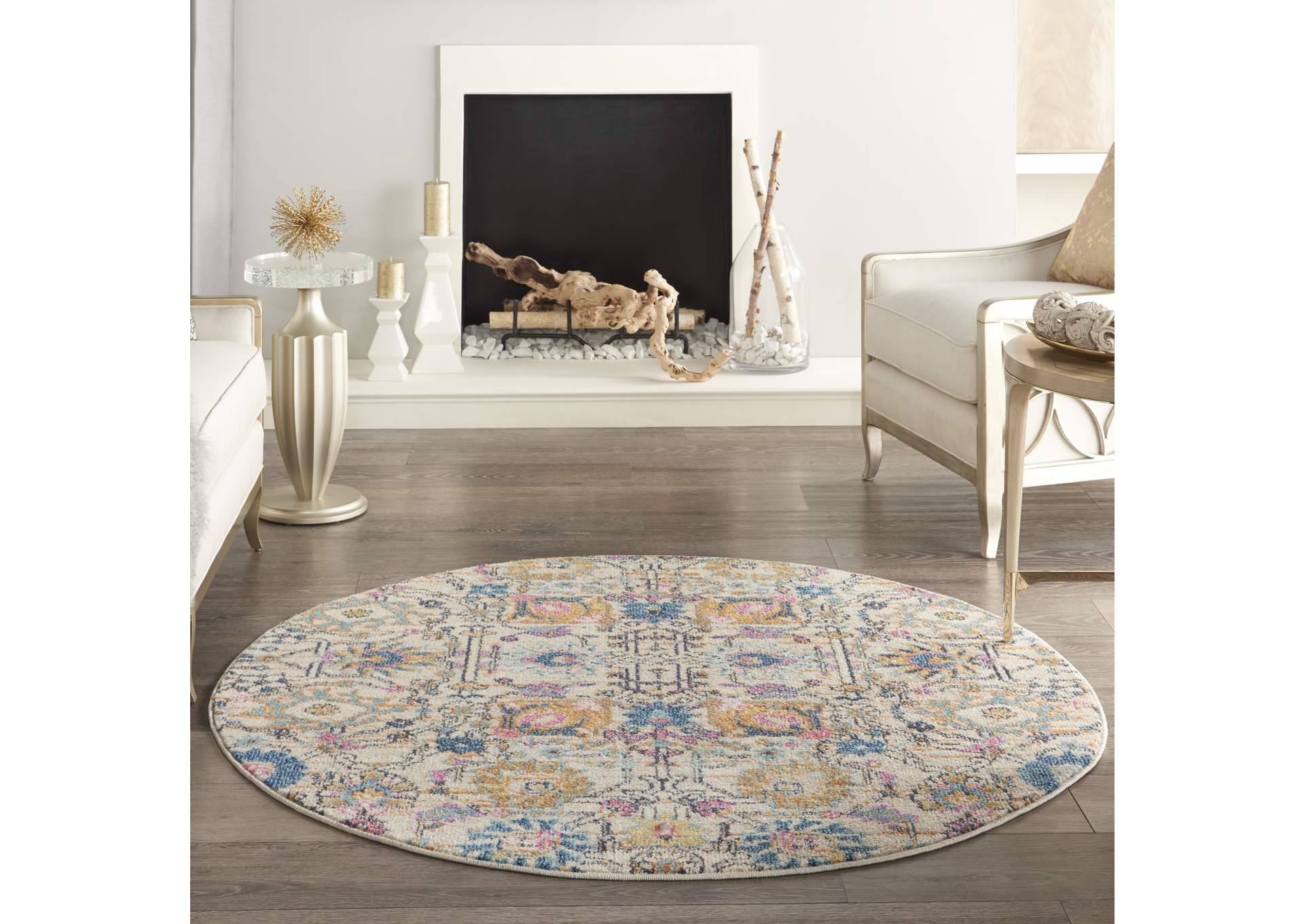 Nourison Passion 4' Round Area Rug,Nourison