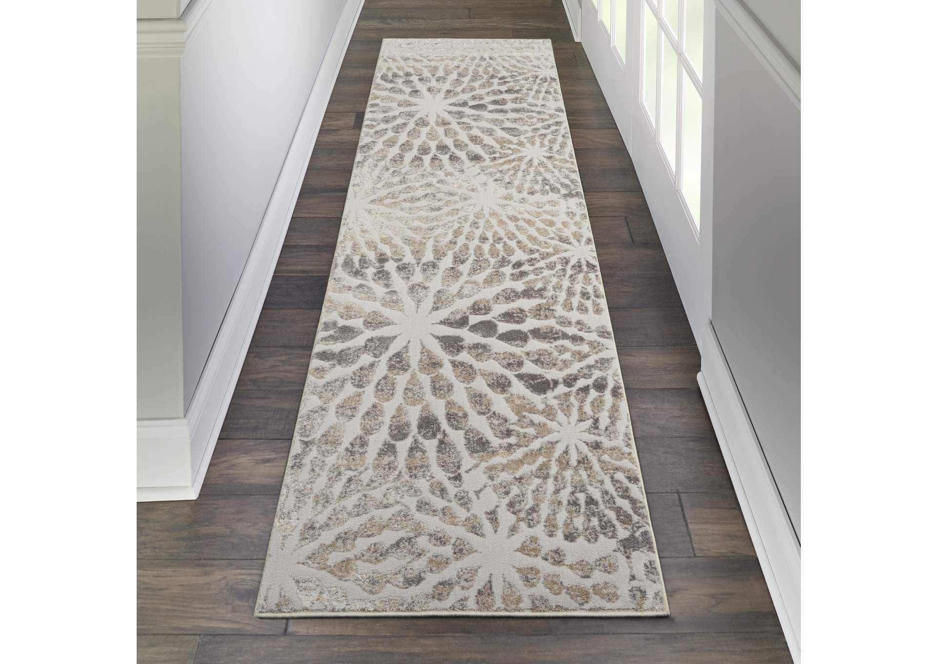 Nourison Silky Textures 8' Runner Area Rug,Nourison