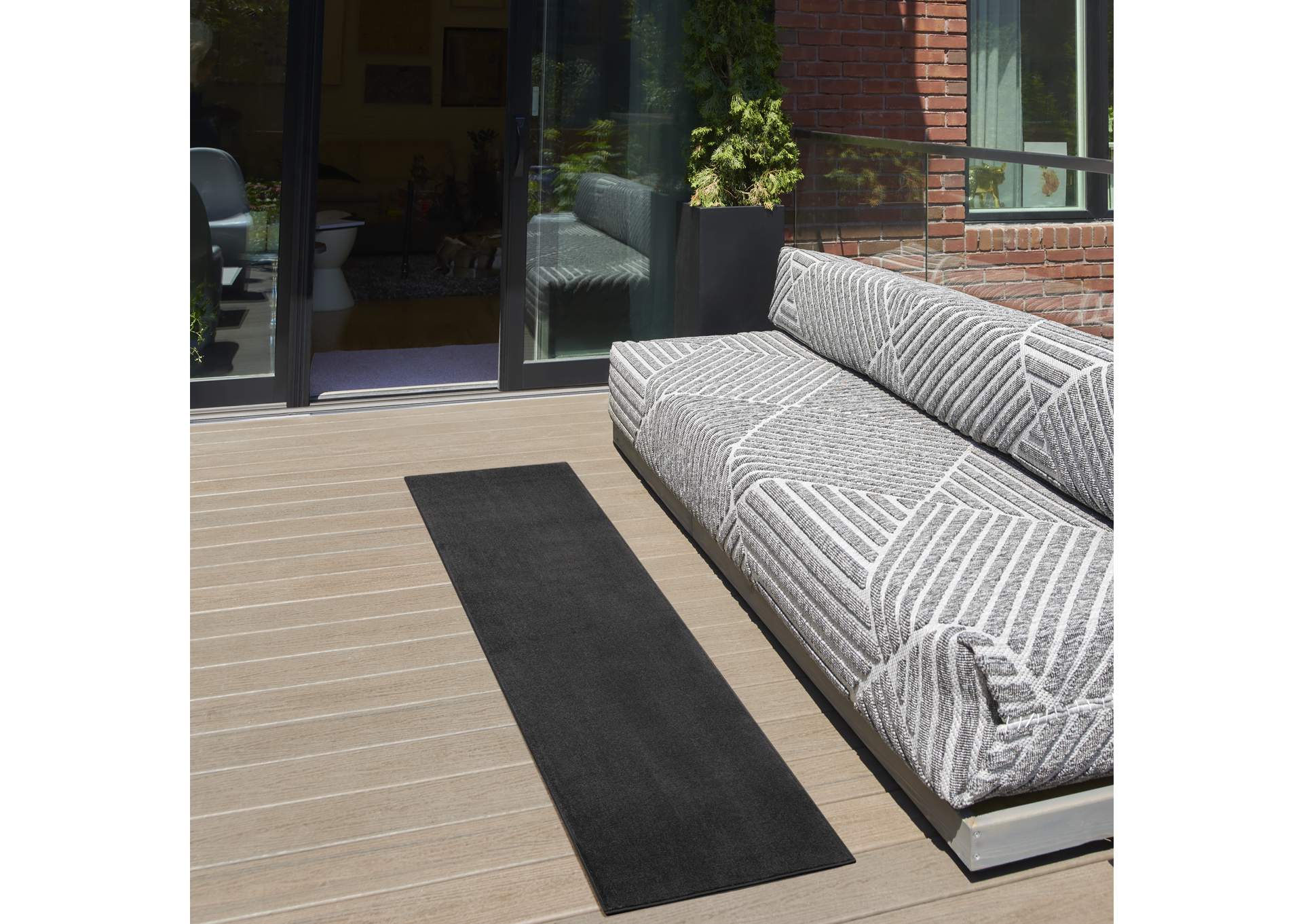 Nourison Nourison Essentials 10' Runner Area Rug,Nourison